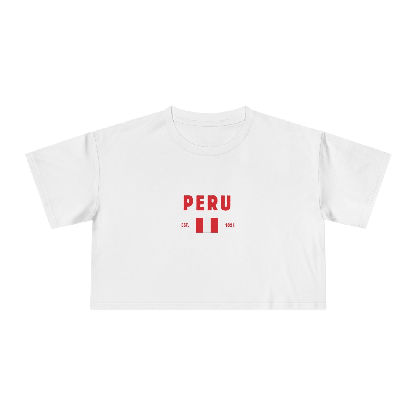 Peru Heritage Cropped Tee