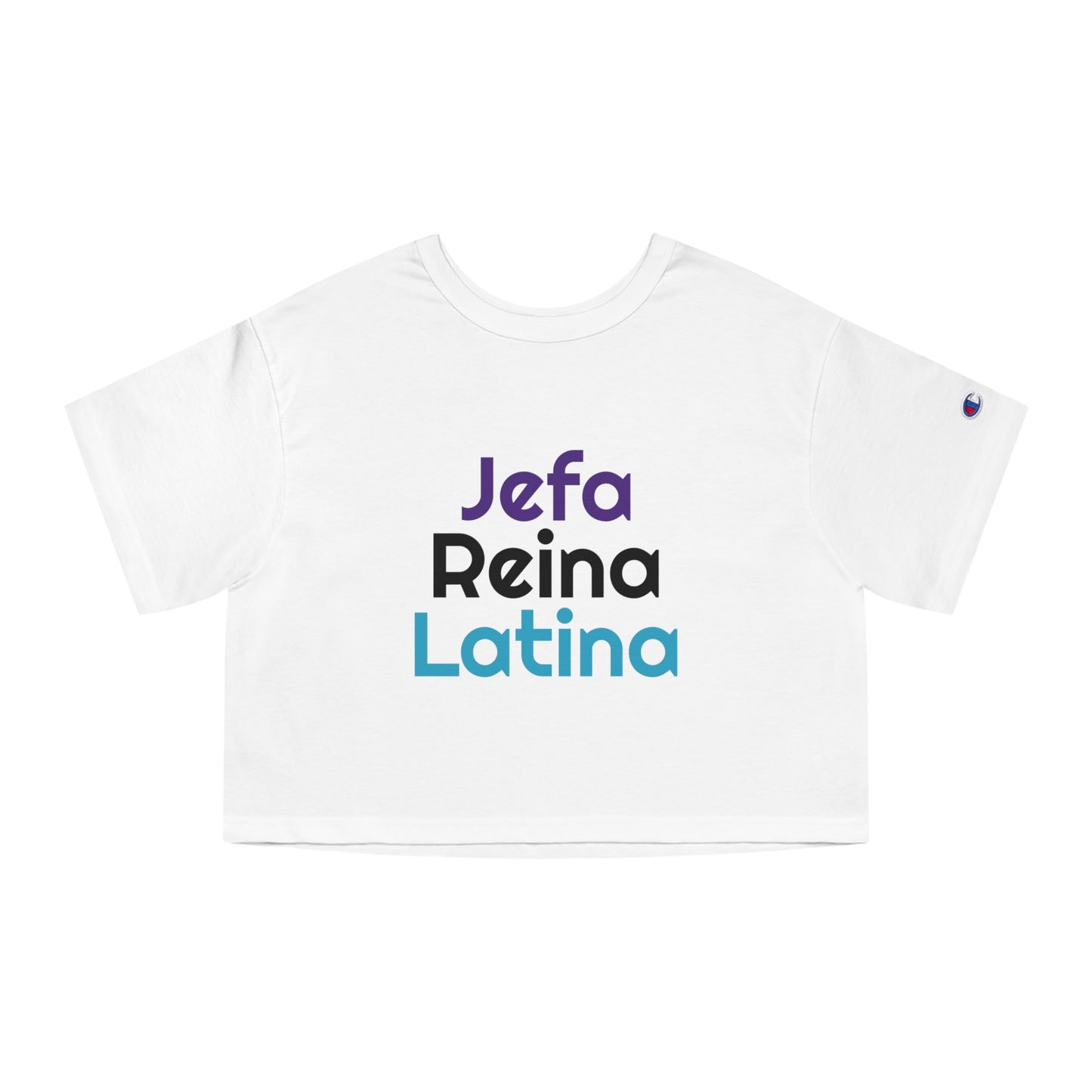 Jefa Reina Latina Cropped Tee