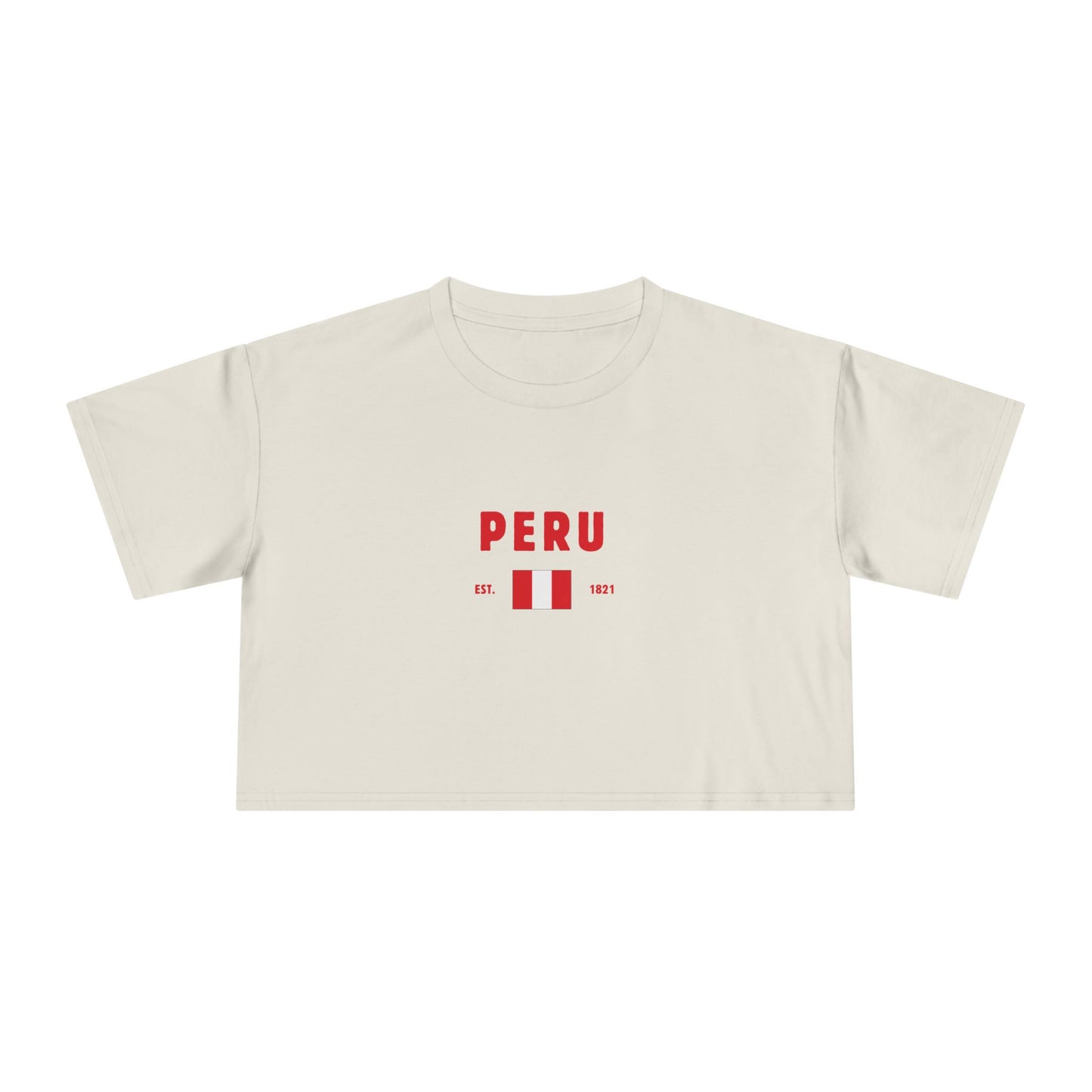 Peru Heritage Cropped Tee