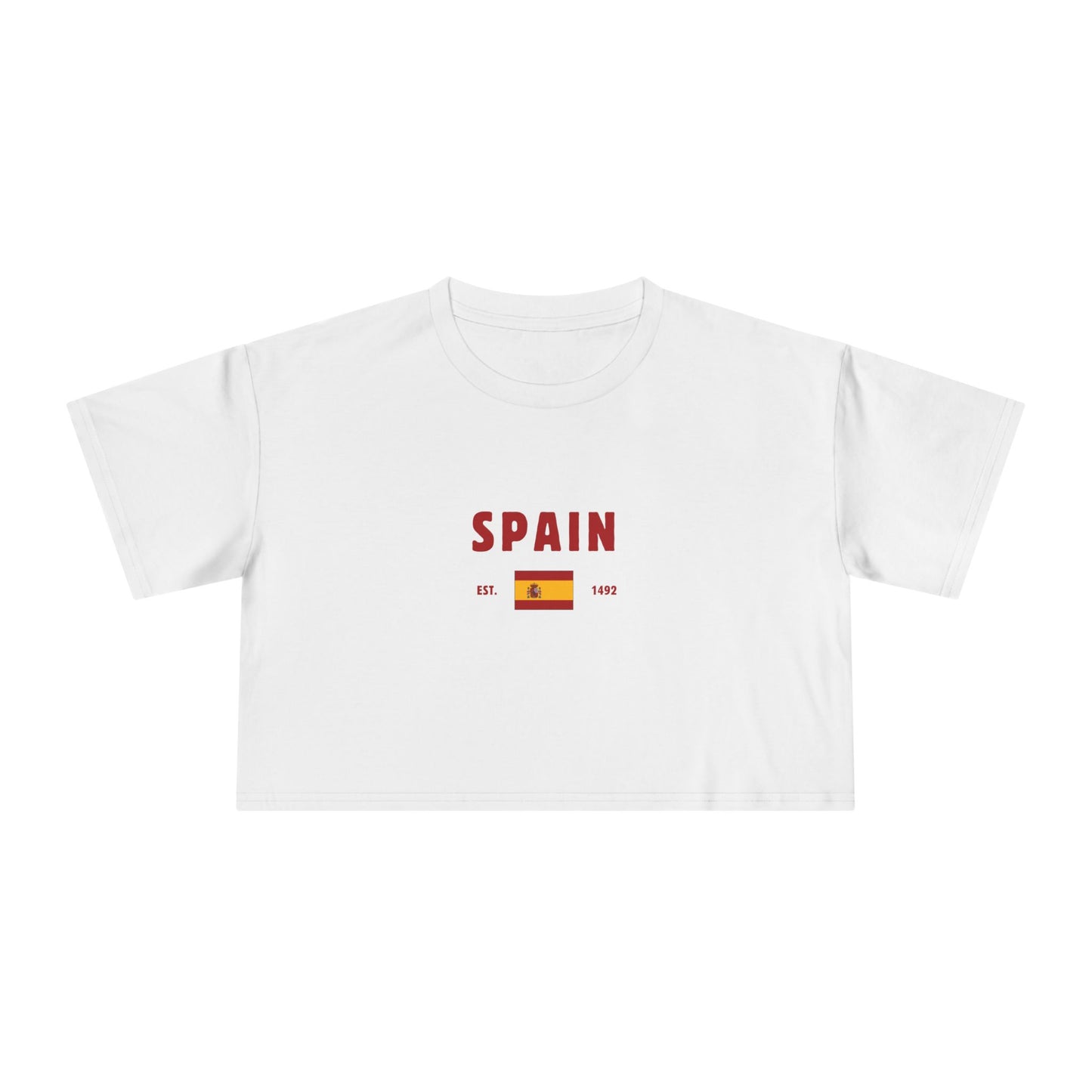 Spain Heritage Cropped Tee