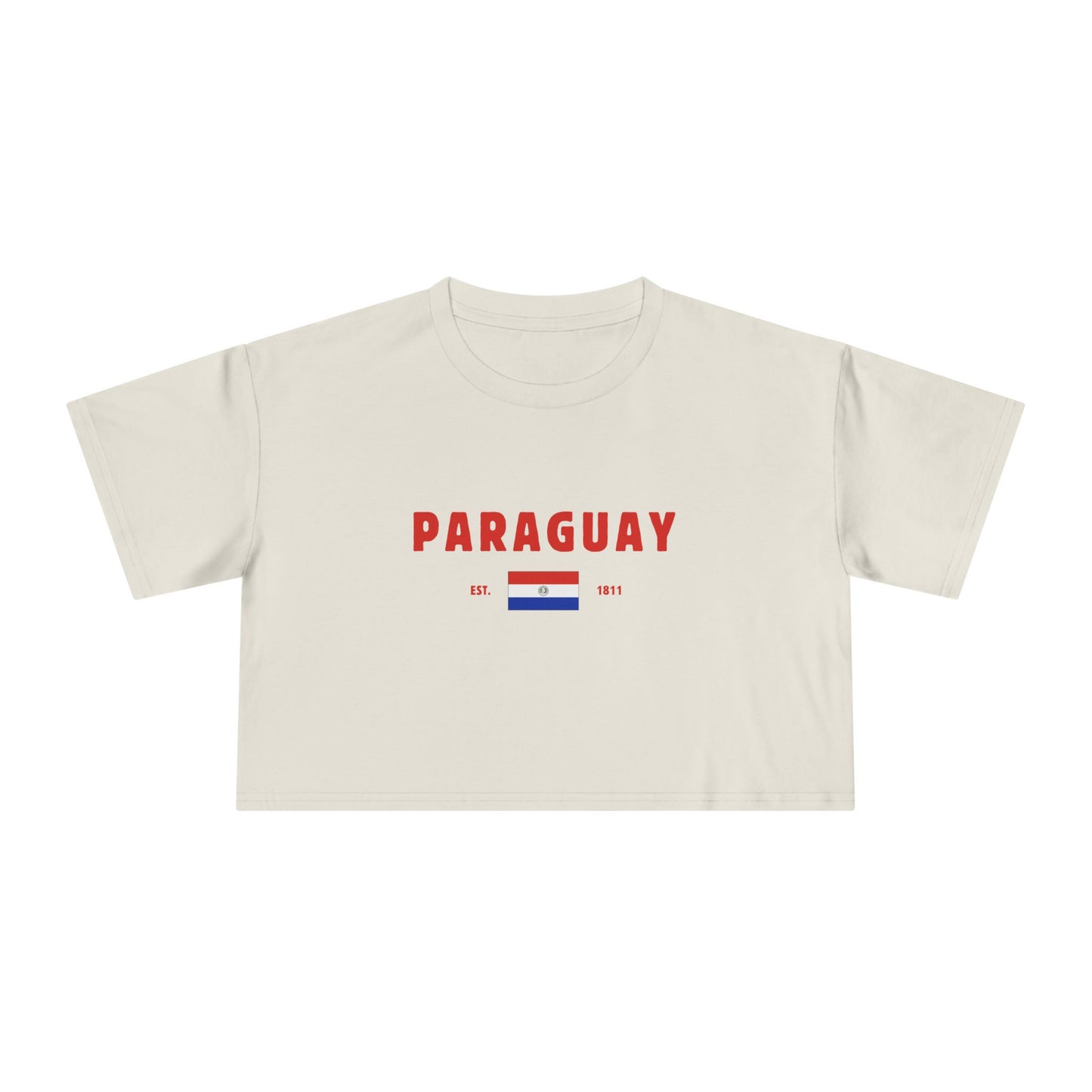 Paraguay Heritage Cropped Tee