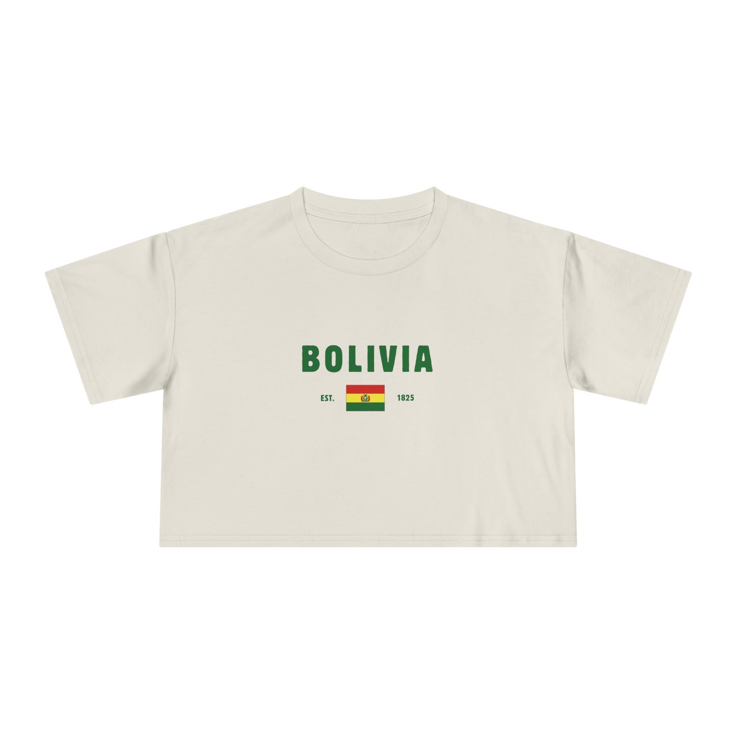 Bolivia Heritage Cropped Tee