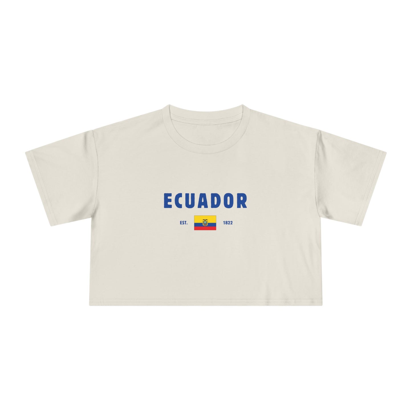 Ecuador Heritage Cropped Tee