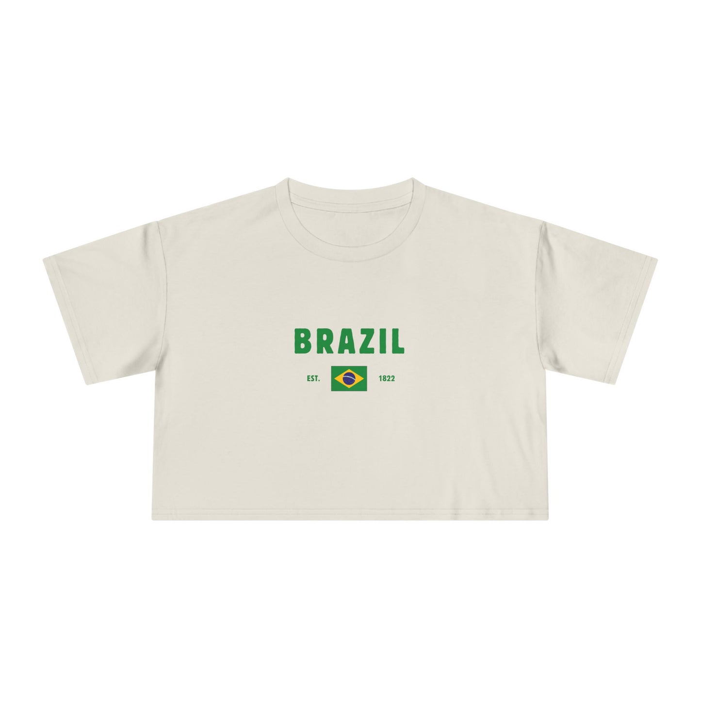 Brazil Heritage Cropped Tee