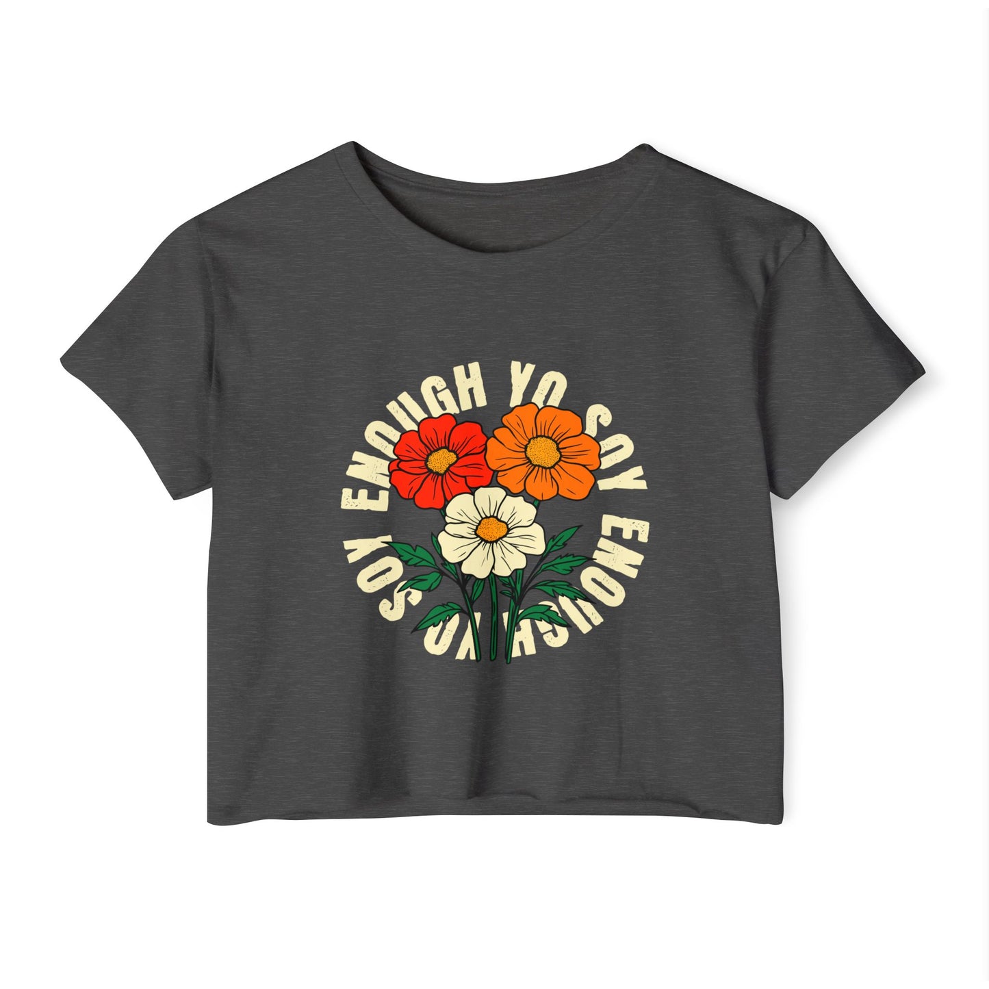 Soy Enough Cropped Tee