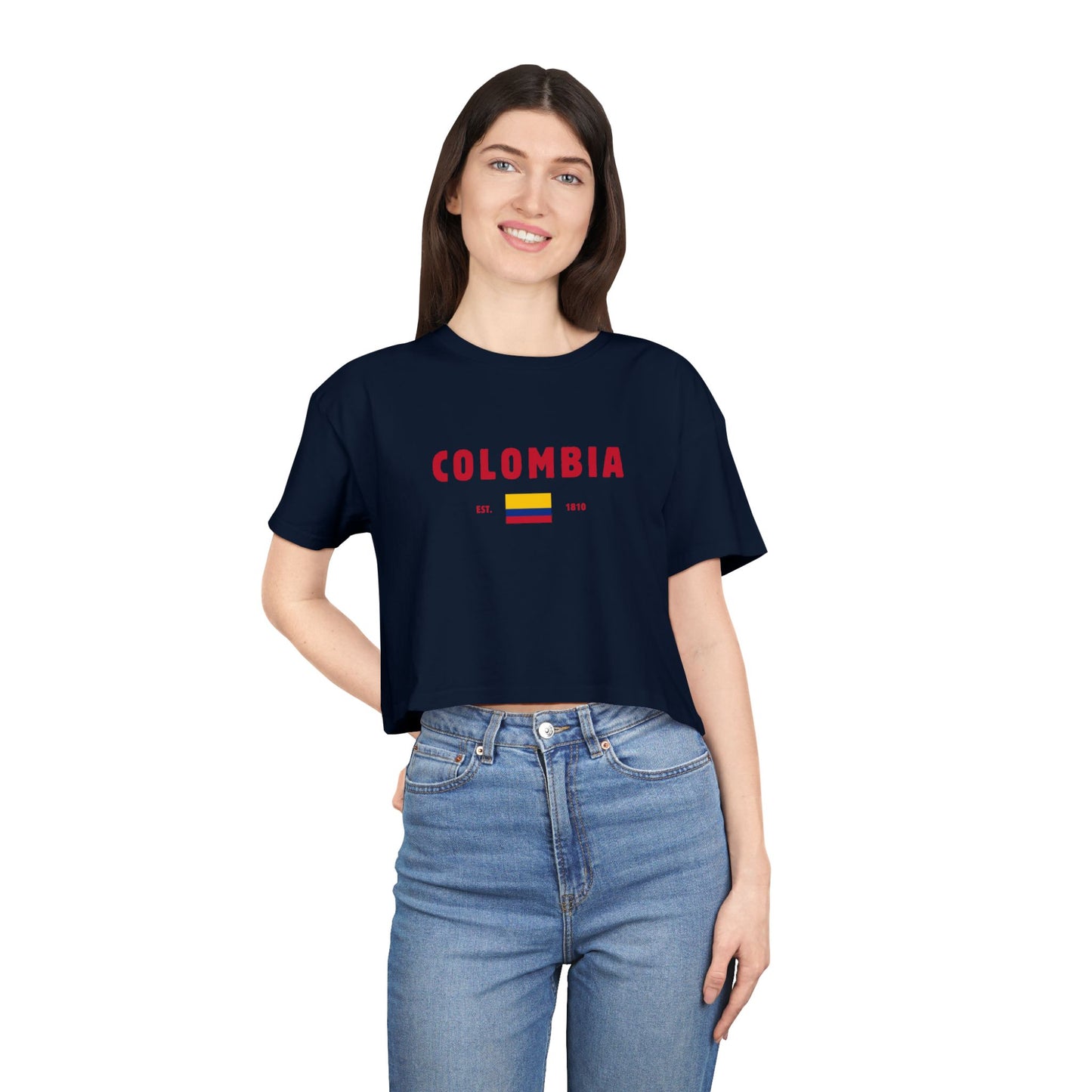 Colombia Heritage Cropped Tee