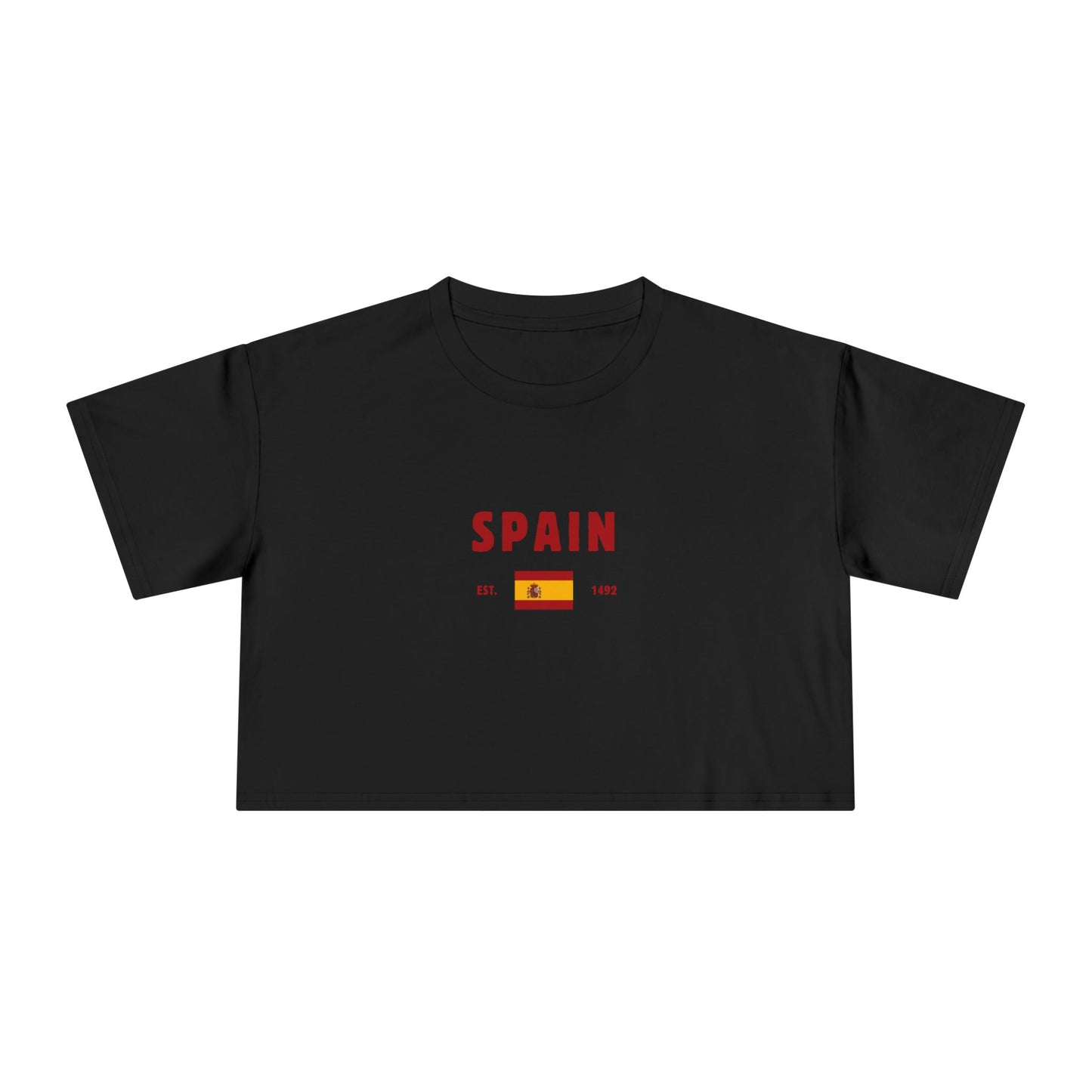 Spain Heritage Cropped Tee