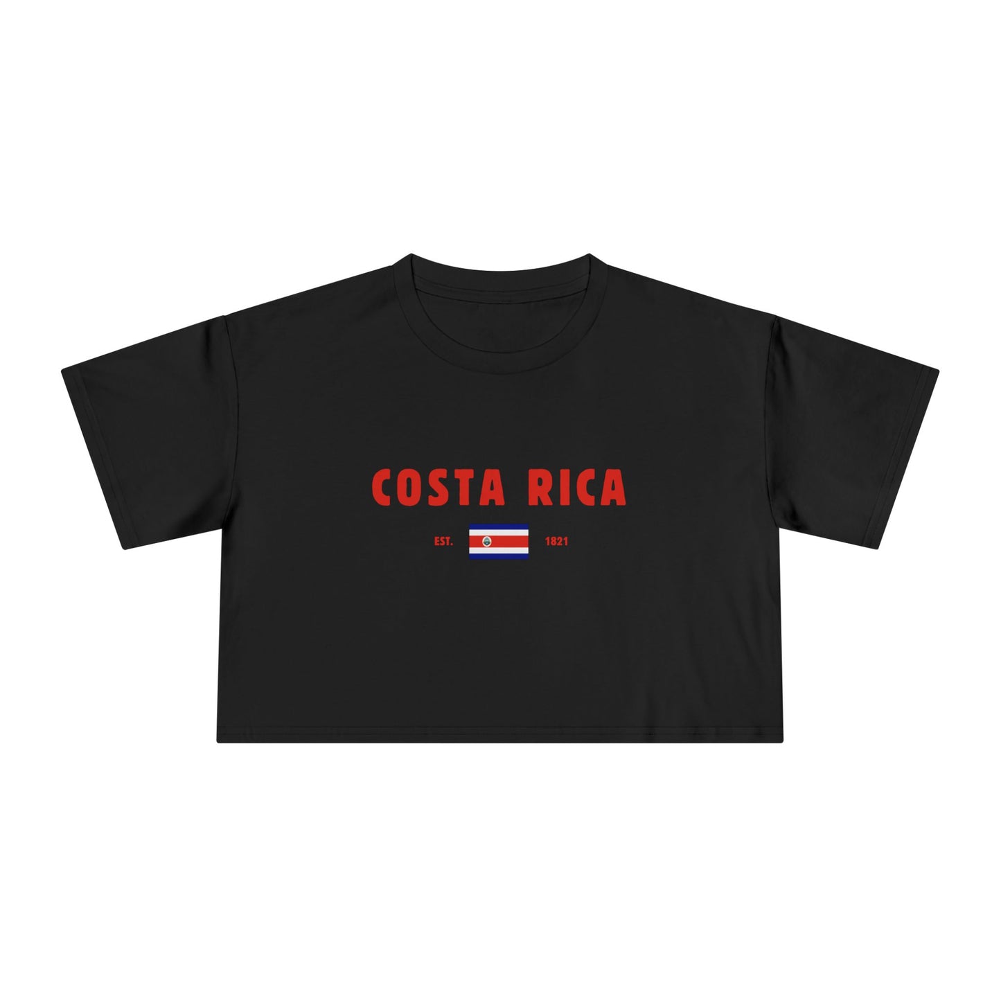 Costa Rica Heritage Cropped Tee