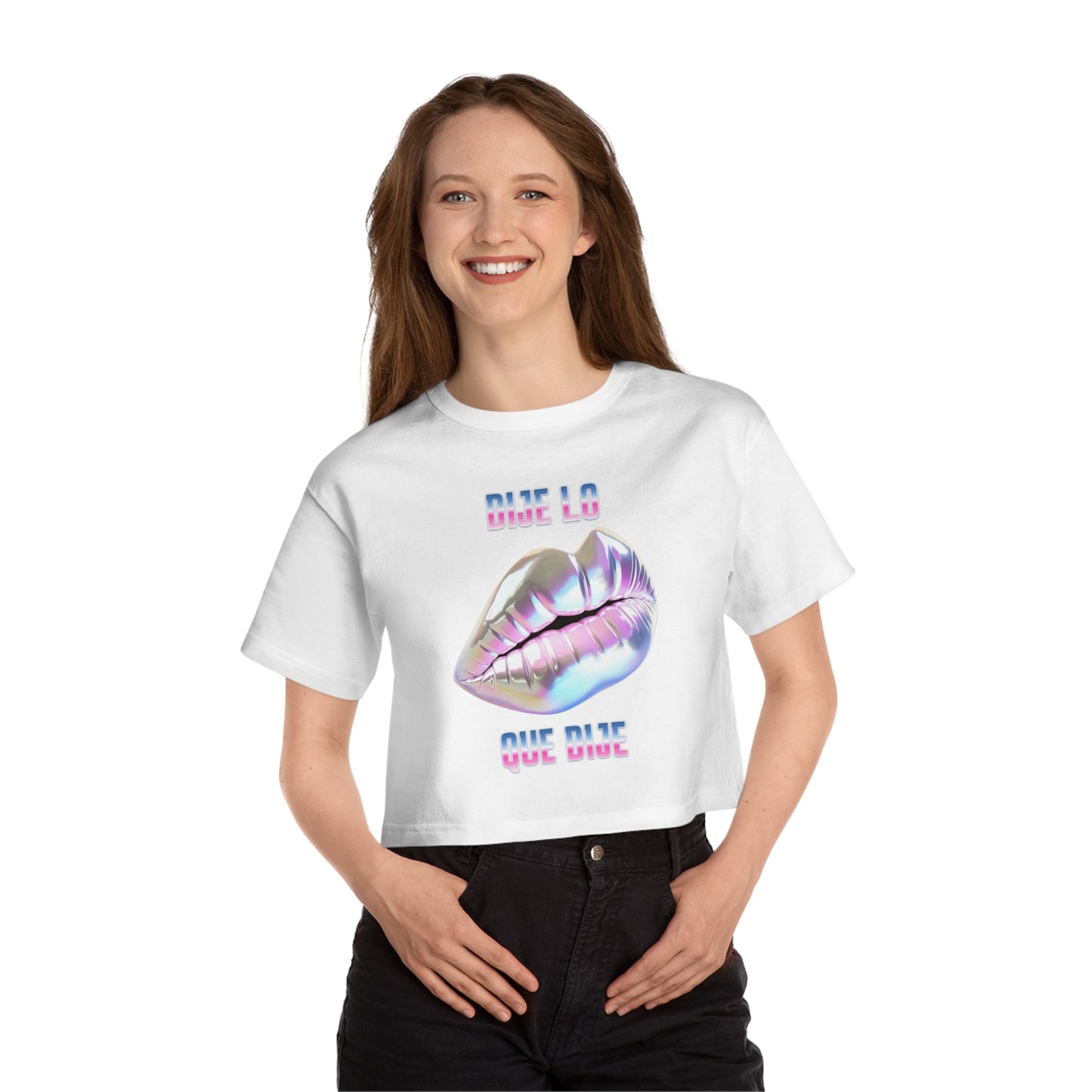Dije Lo Que Dije Cropped Tee
