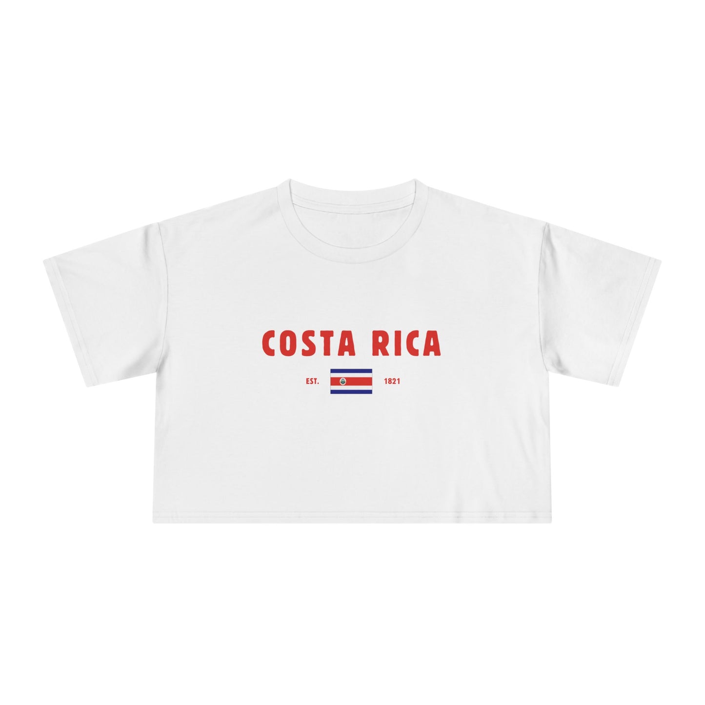 Costa Rica Heritage Cropped Tee
