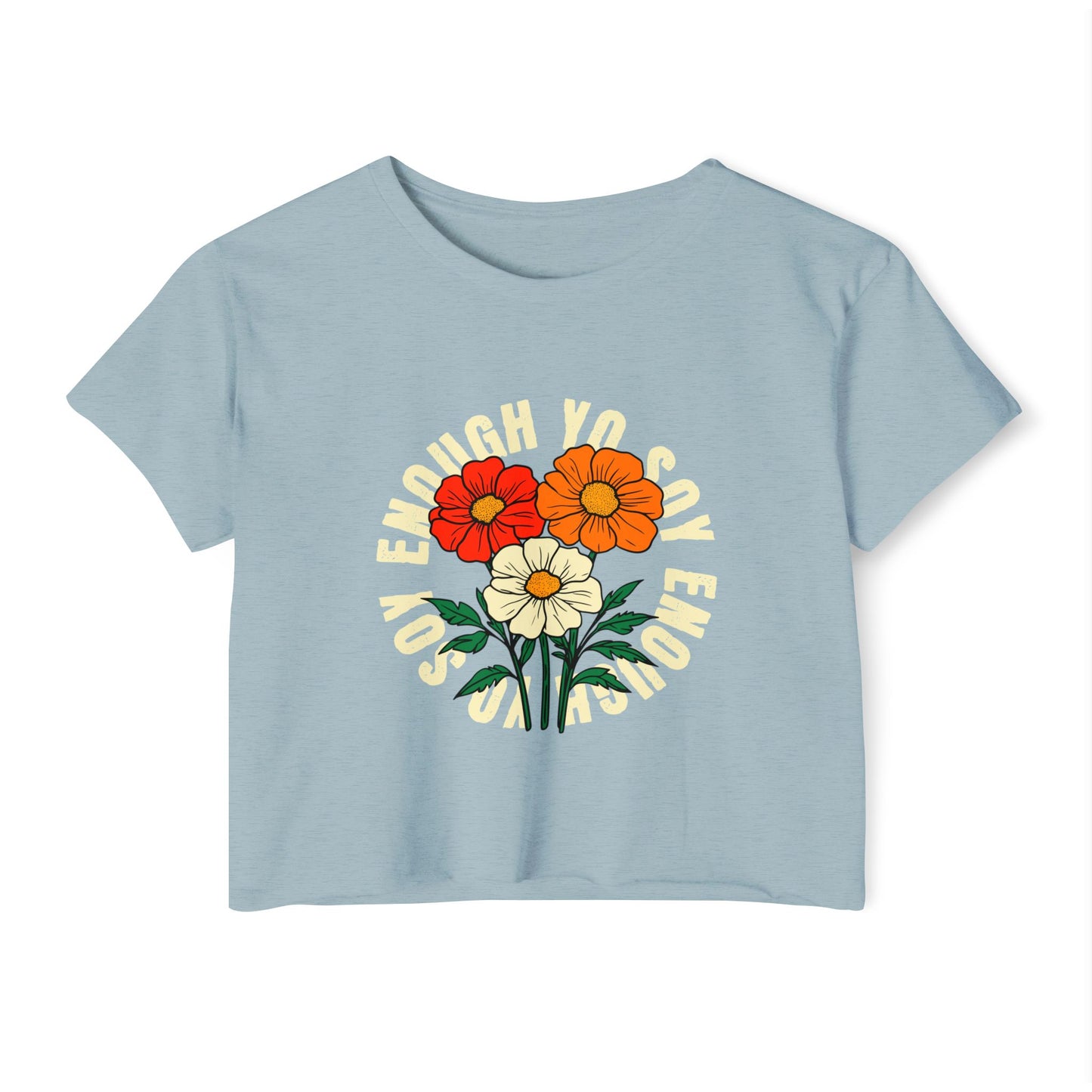Soy Enough Cropped Tee