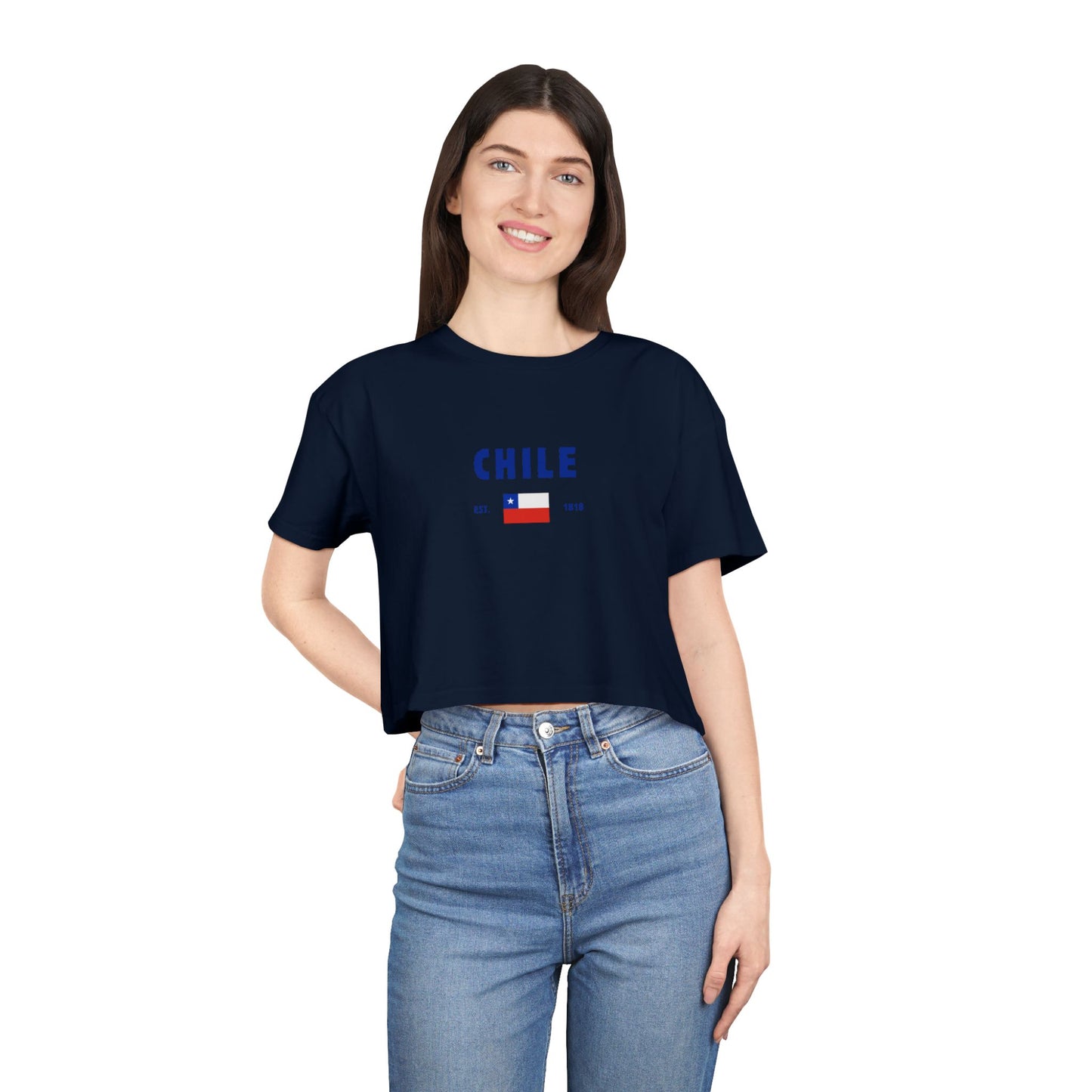 Chile Heritage Cropped Tee