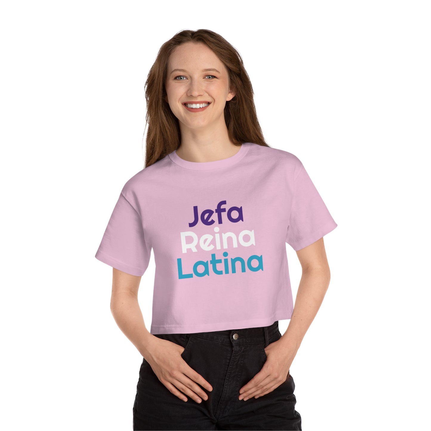 Jefa Reina Latina Cropped Tee