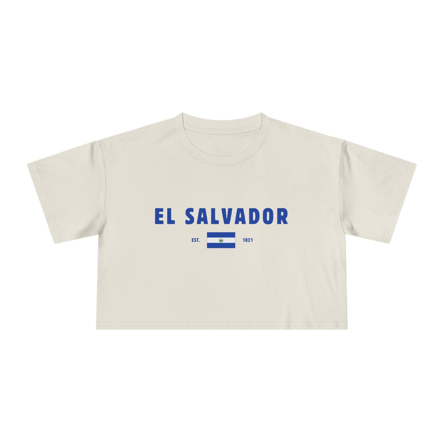 El Salvador Heritage Cropped Tee