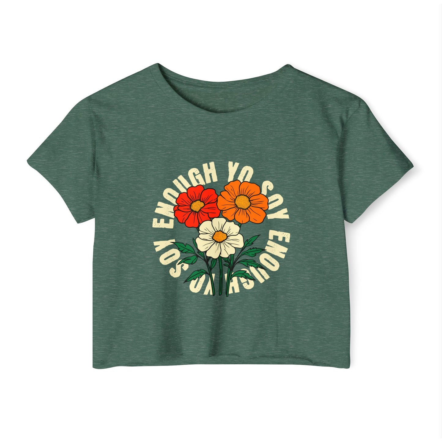Soy Enough Cropped Tee
