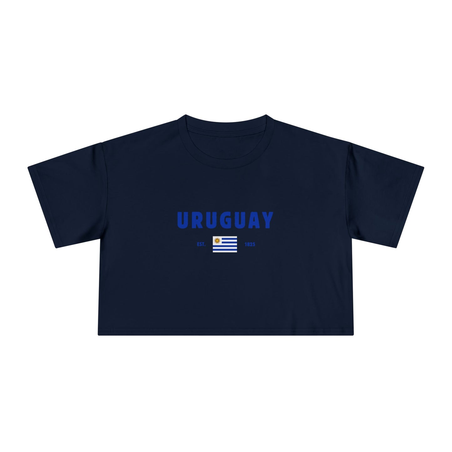 Uruguay Heritage Cropped Tee