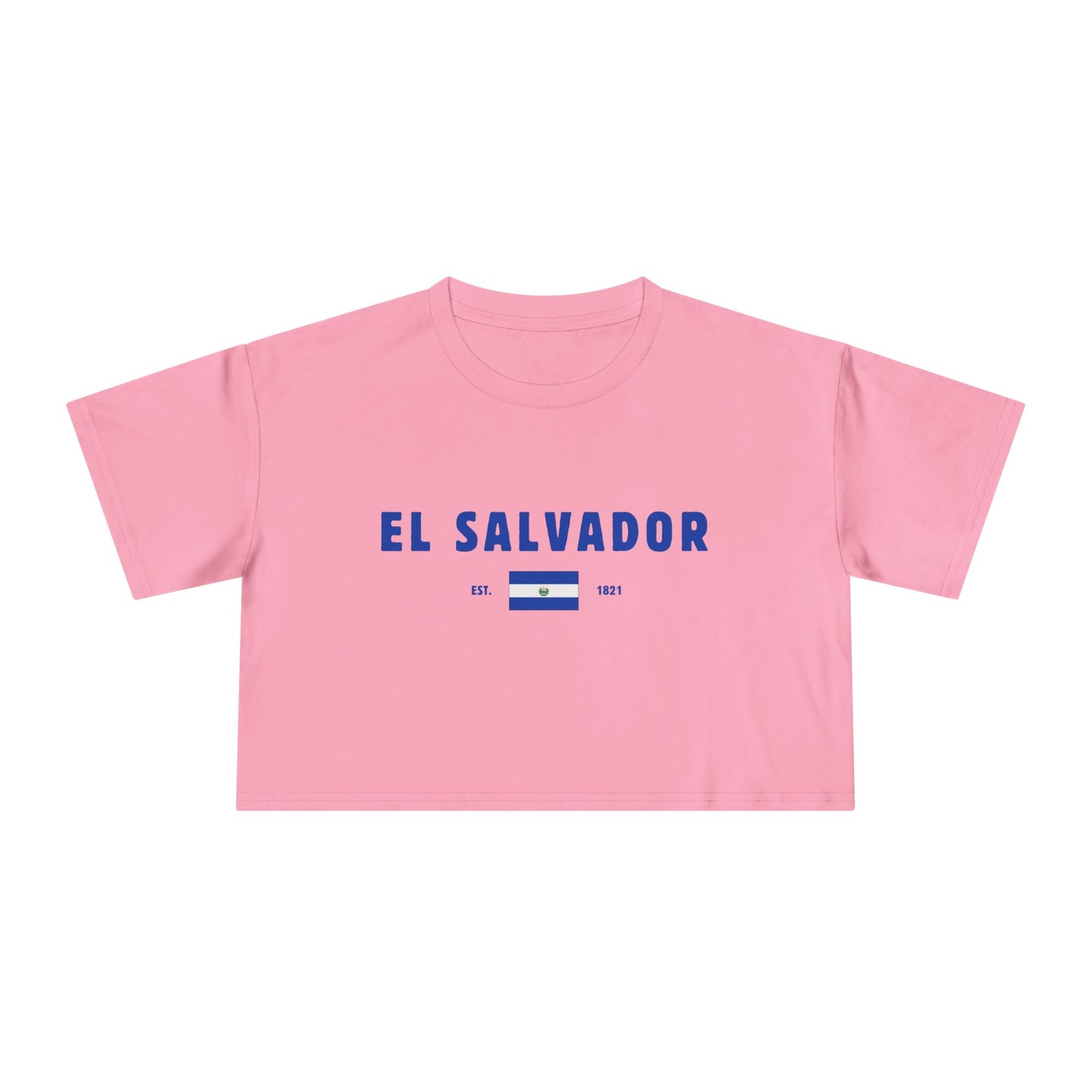 El Salvador Heritage Cropped Tee
