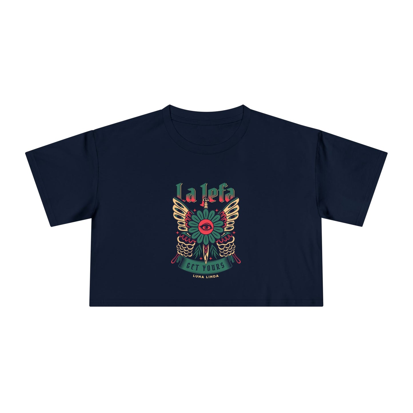 La Jefa Cropped Tee