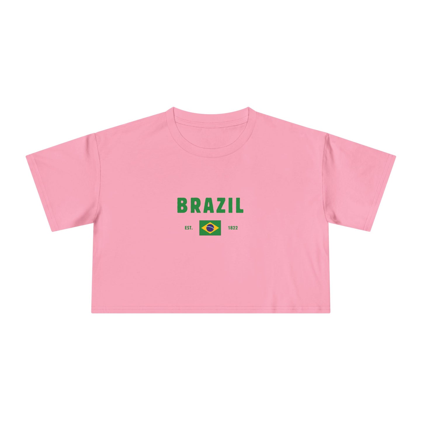 Brazil Heritage Cropped Tee