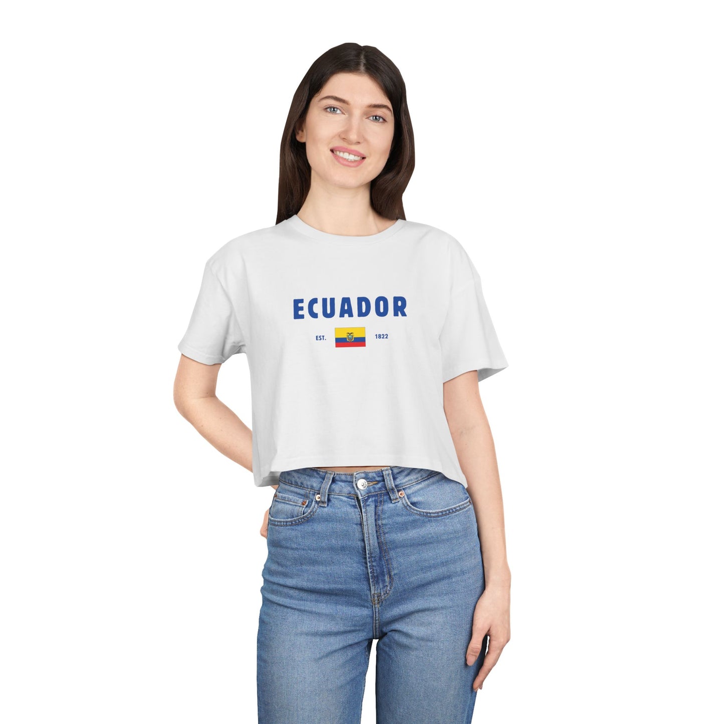 Ecuador Heritage Cropped Tee