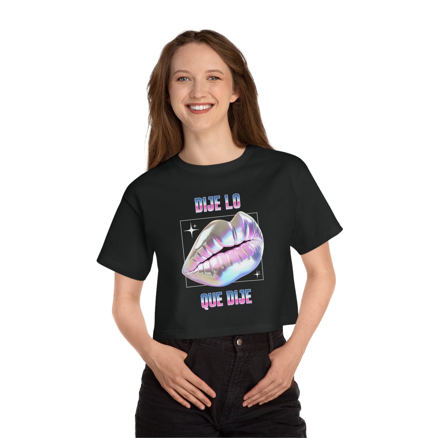Dije Lo Que Dije Cropped Tee