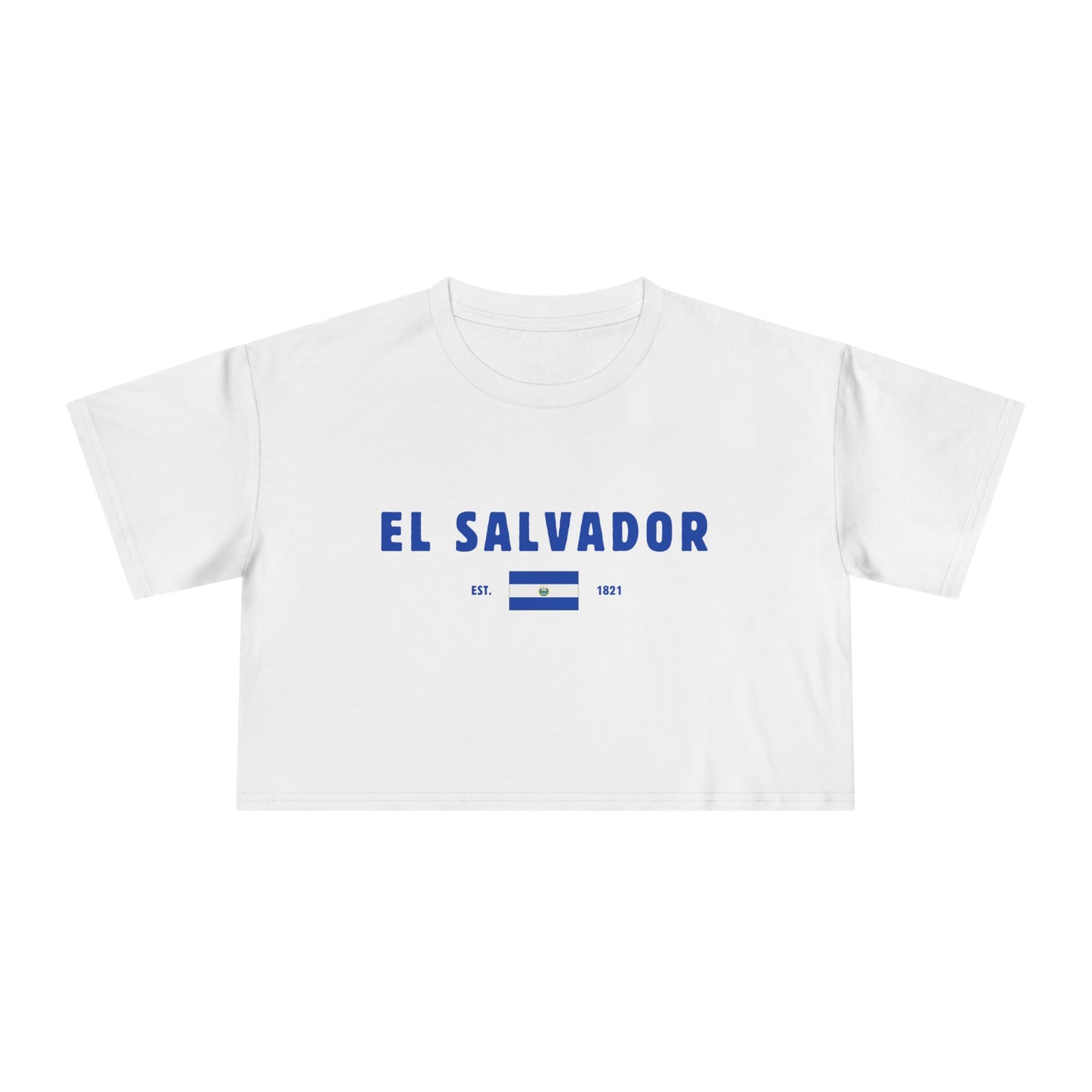 El Salvador Heritage Cropped Tee