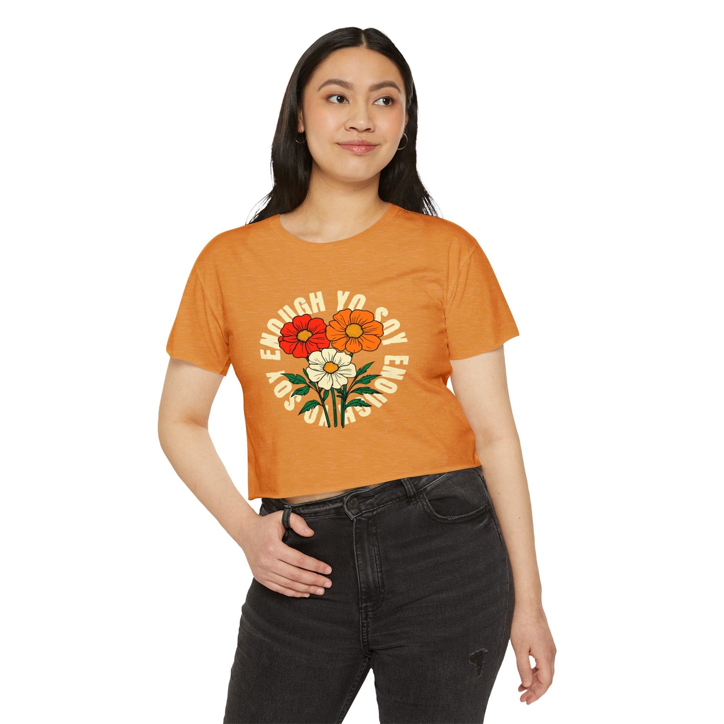 Soy Enough Cropped Tee