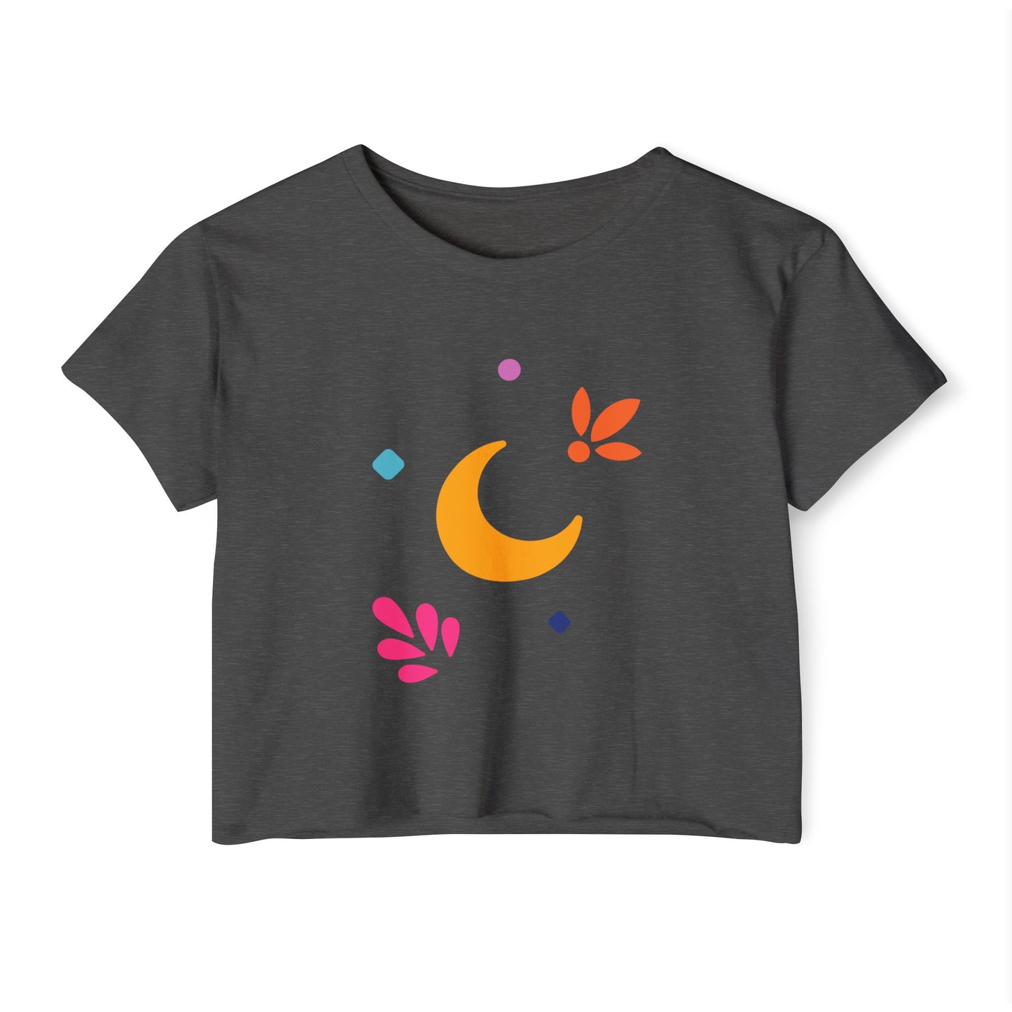 Luna Linda Elements Cropped Tee