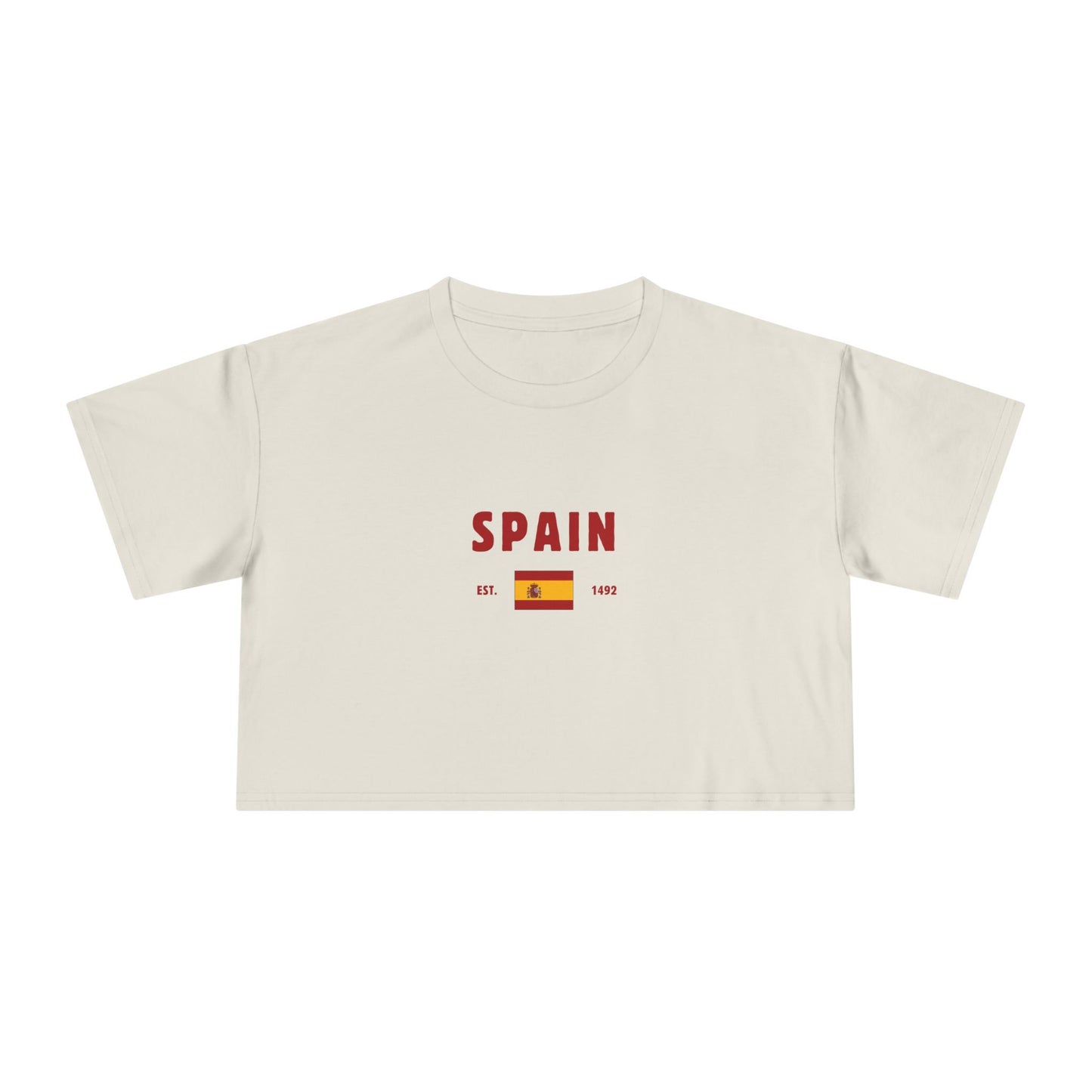 Spain Heritage Cropped Tee