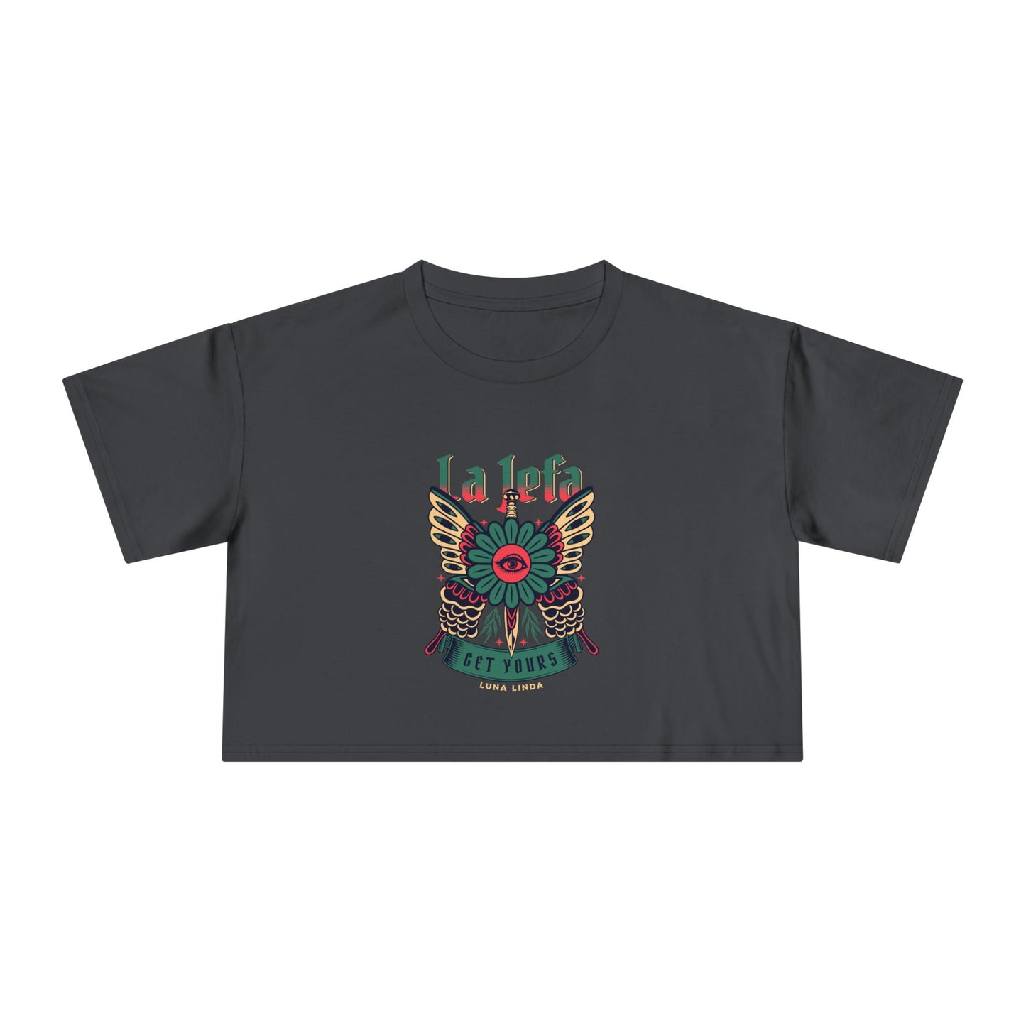 La Jefa Cropped Tee