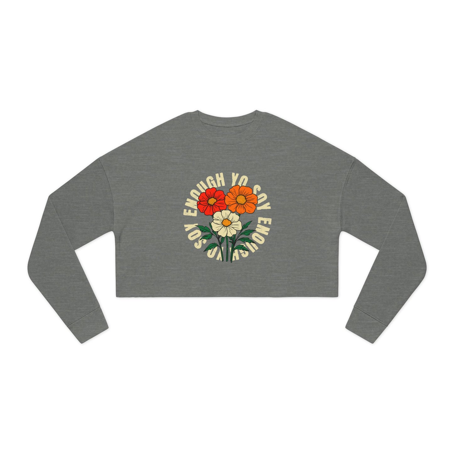 Soy Enough Cropped Sweatshirt