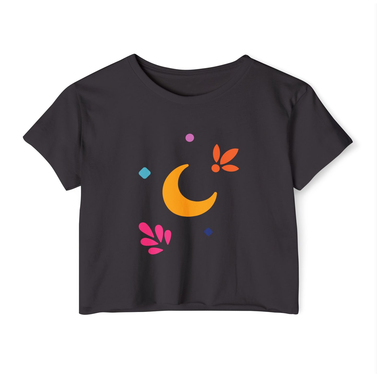 Luna Linda Elements Cropped Tee