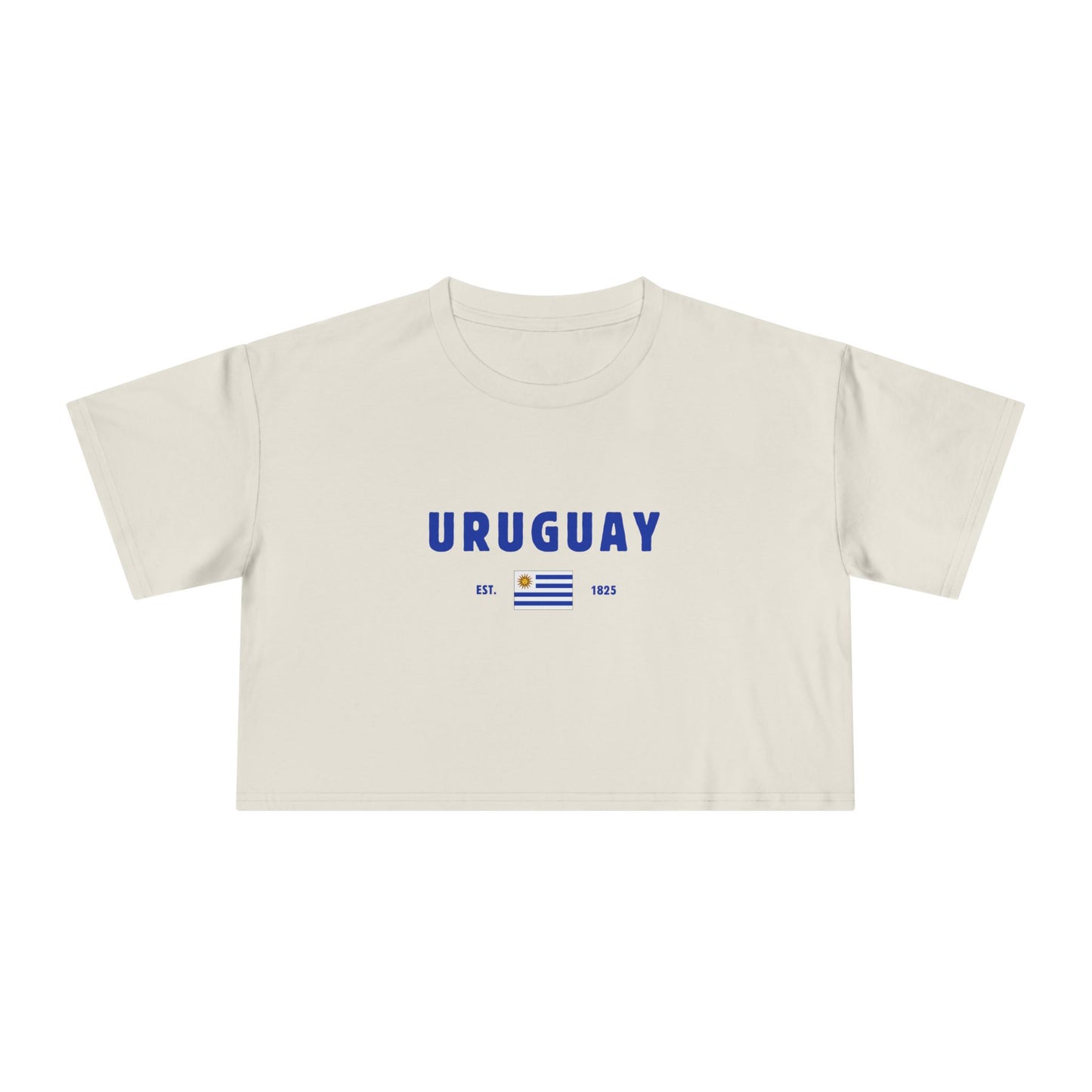 Uruguay Heritage Cropped Tee