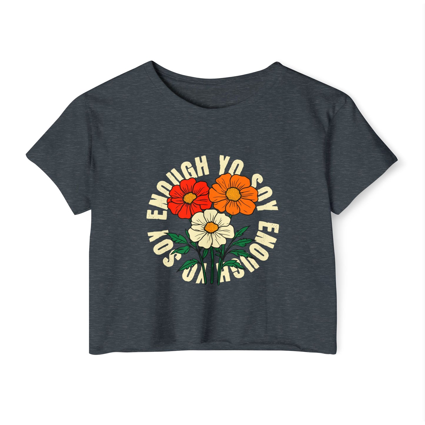 Soy Enough Cropped Tee