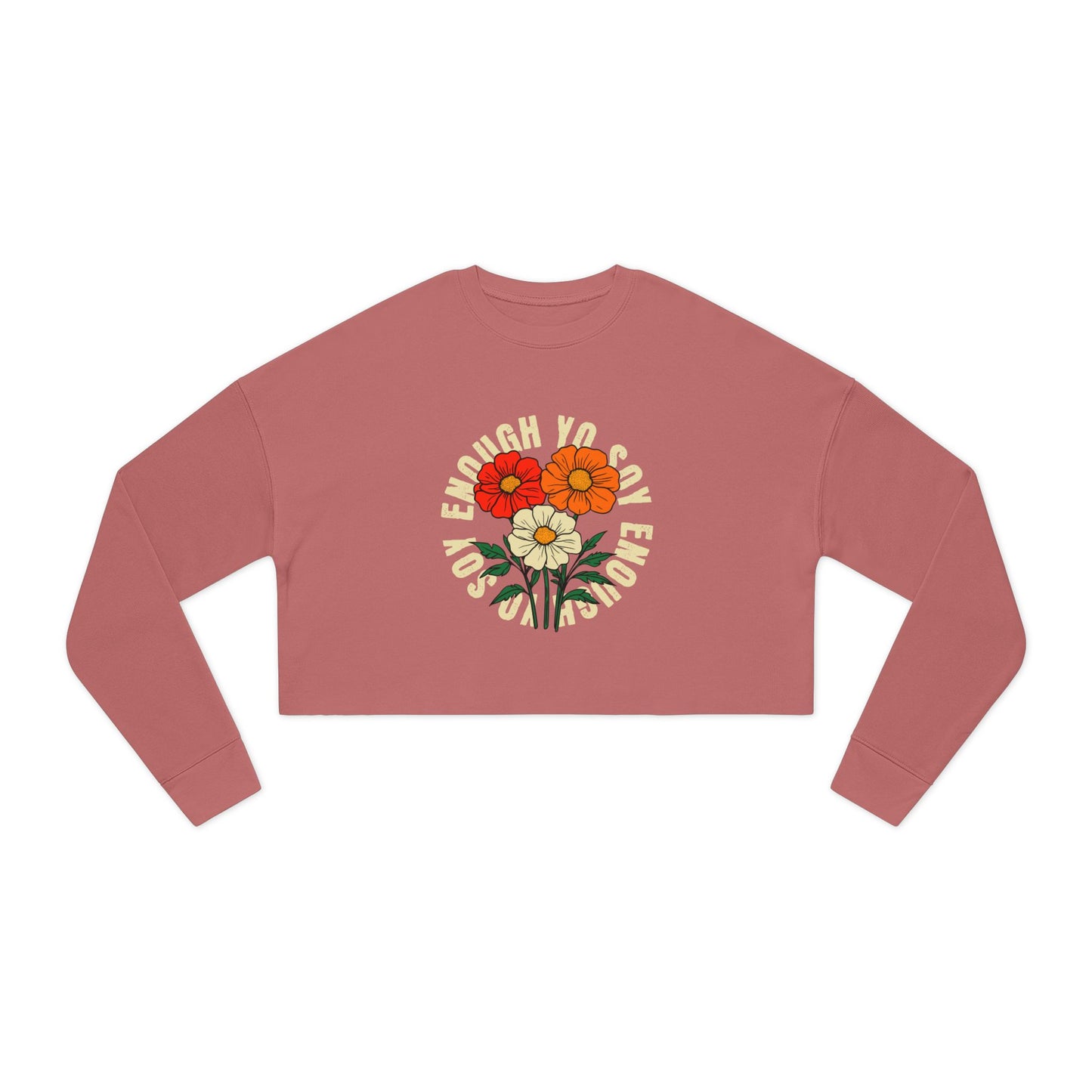 Soy Enough Cropped Sweatshirt