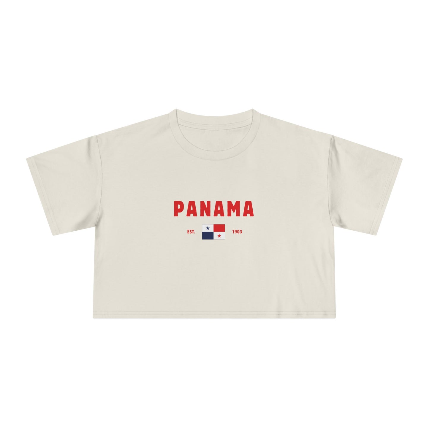 Panama Heritage Cropped Tee