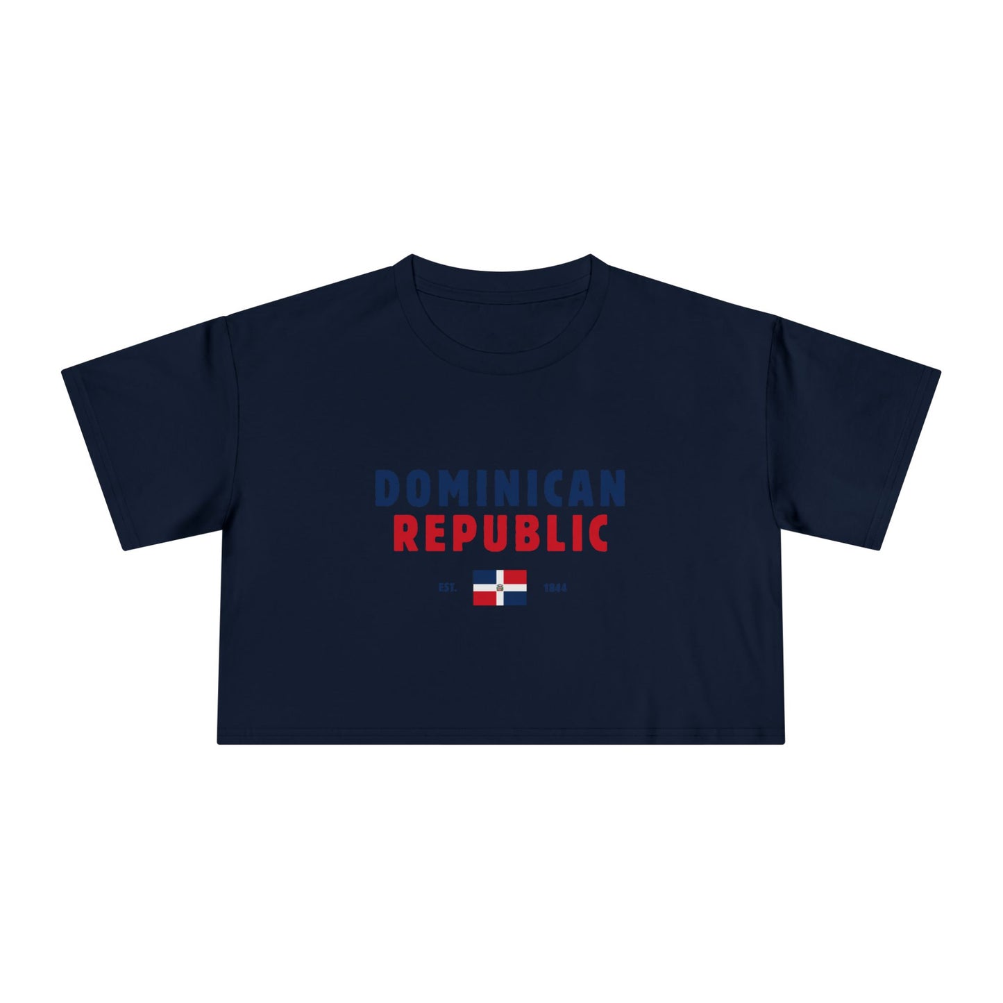 Dominican Republic Heritage Cropped Tee