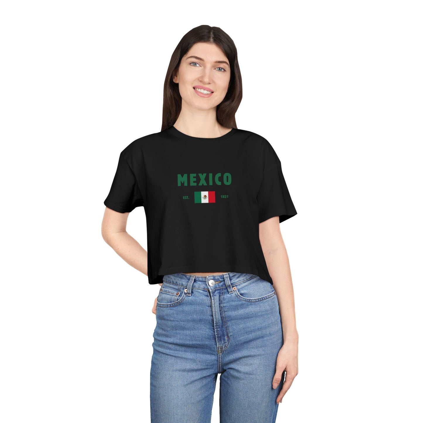 Mexico Heritage Cropped Tee