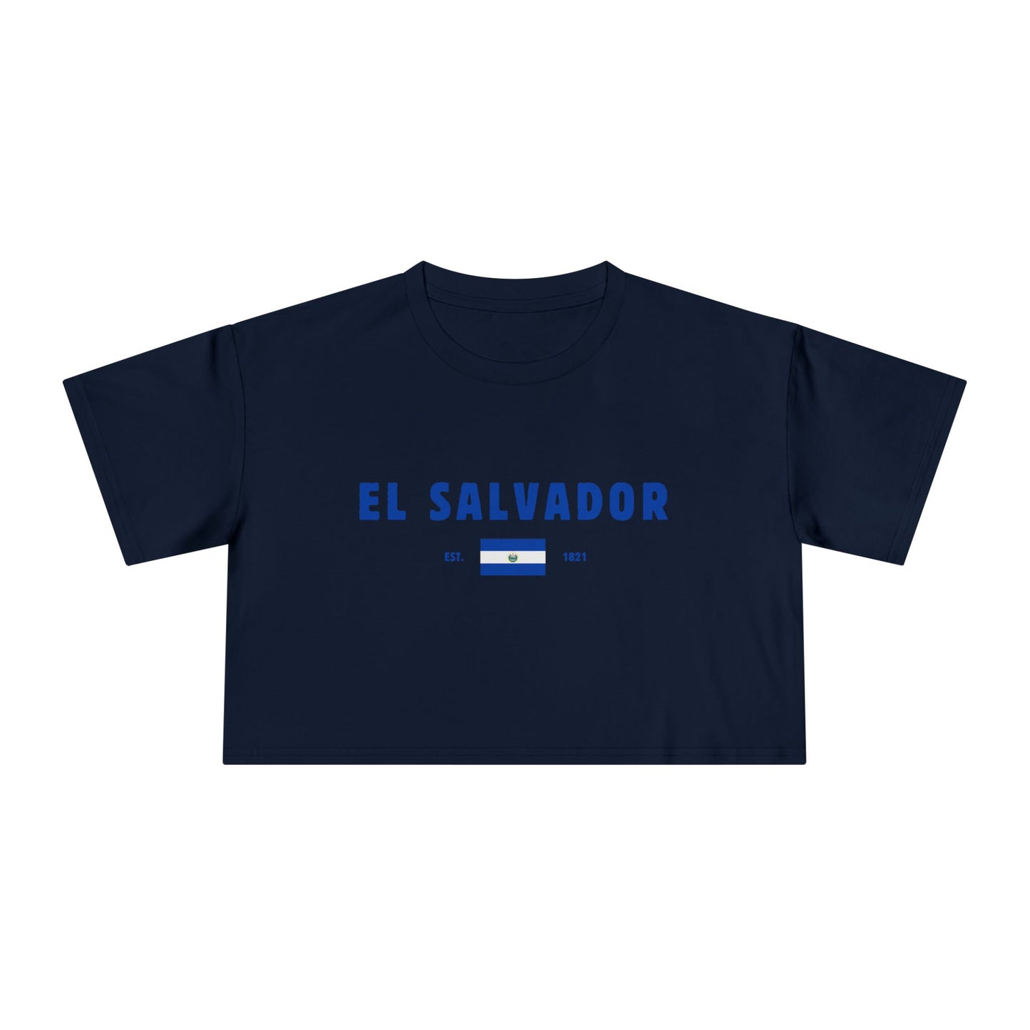 El Salvador Heritage Cropped Tee