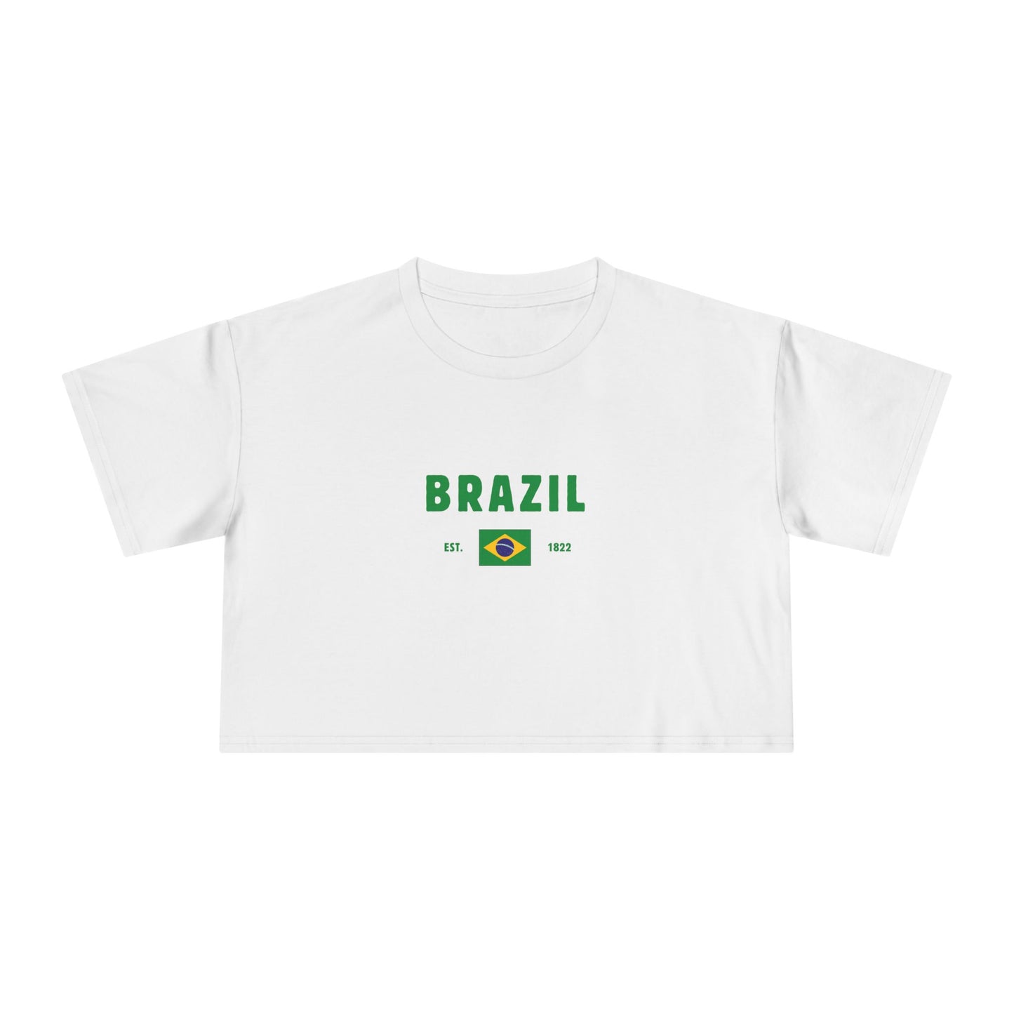 Brazil Heritage Cropped Tee