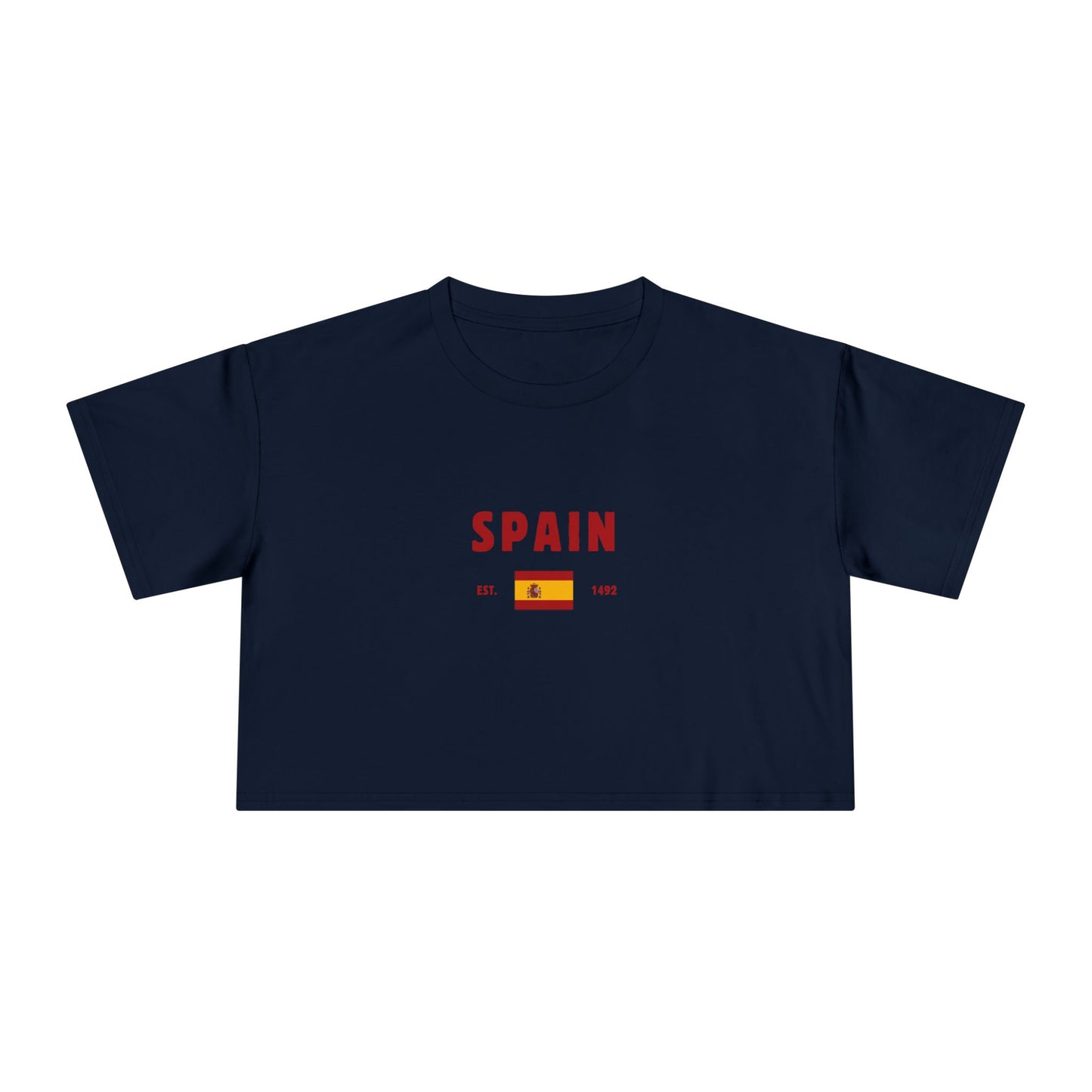 Spain Heritage Cropped Tee