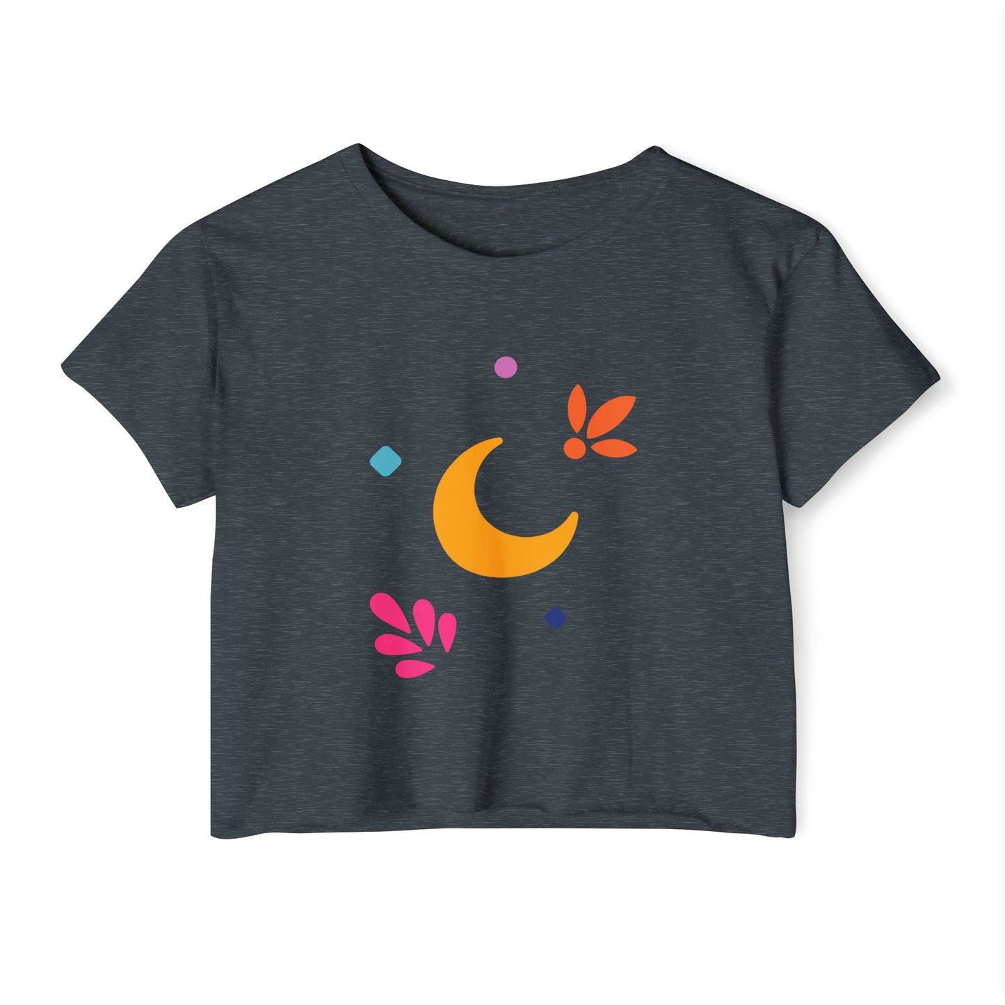 Luna Linda Elements Cropped Tee