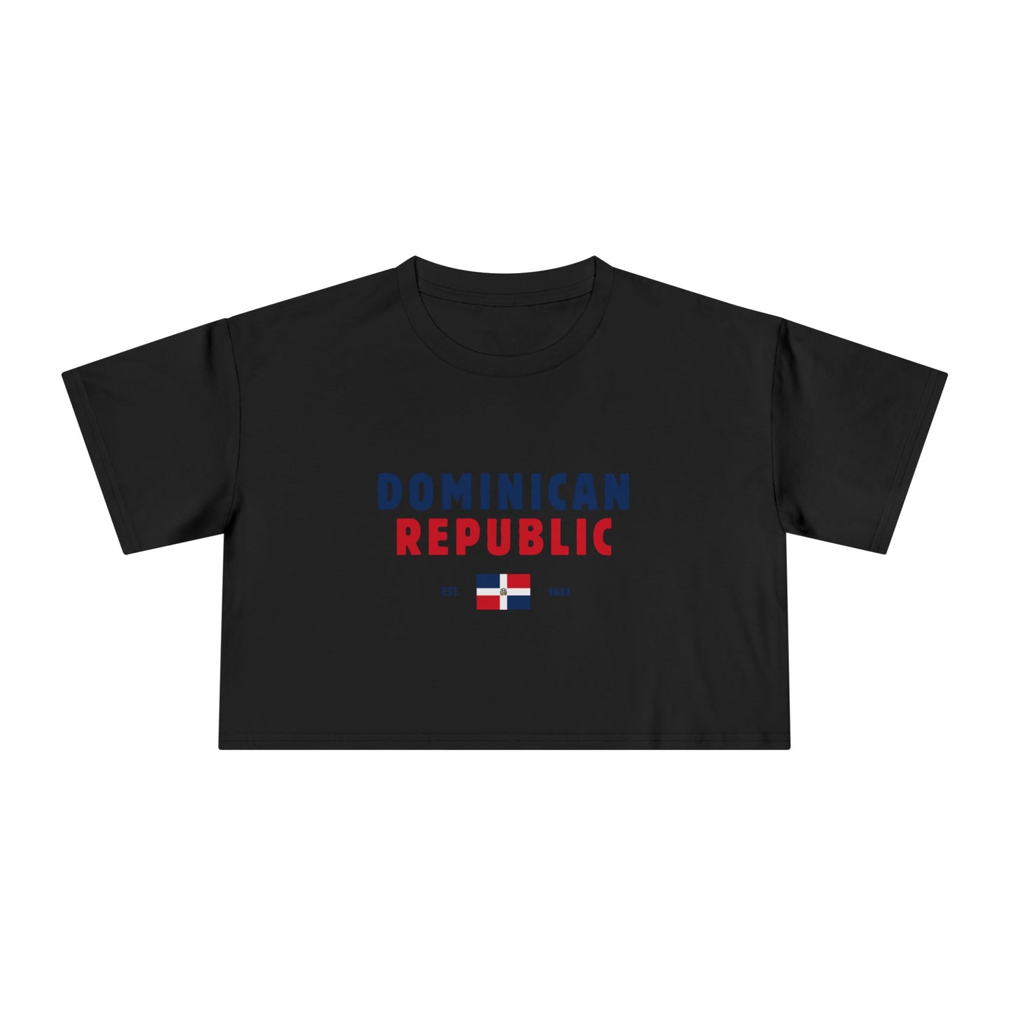 Dominican Republic Heritage Cropped Tee