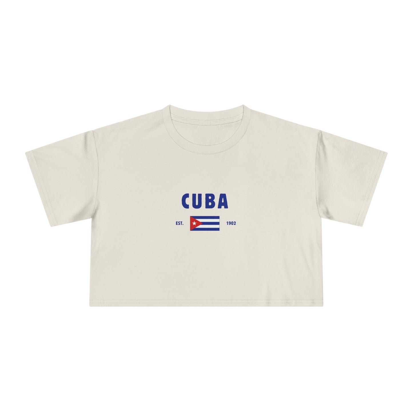 Cuba Heritage Cropped Tee