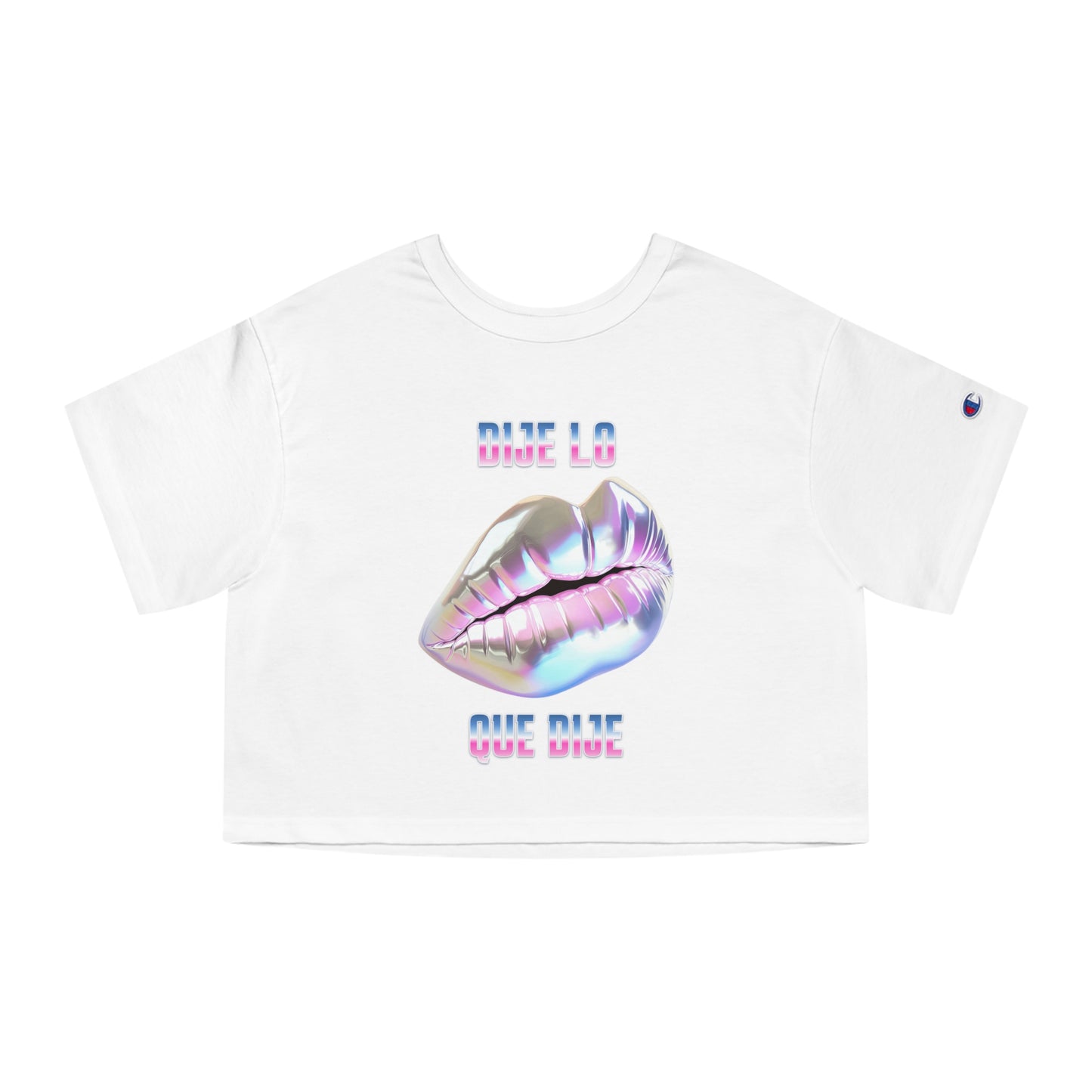 Dije Lo Que Dije Cropped Tee