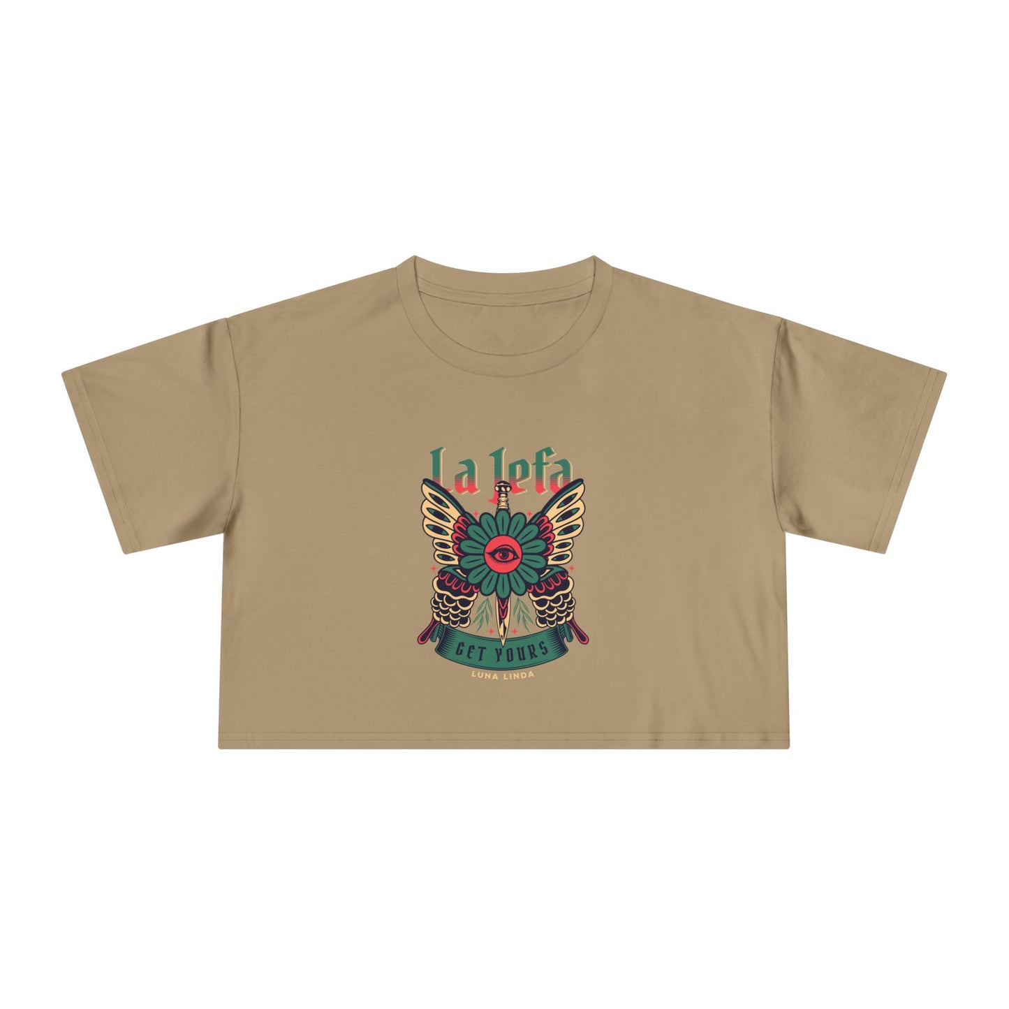 La Jefa Cropped Tee