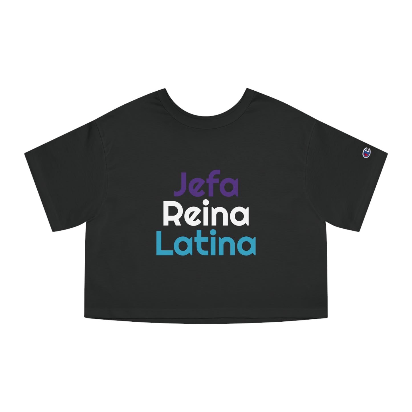 Jefa Reina Latina Cropped Tee