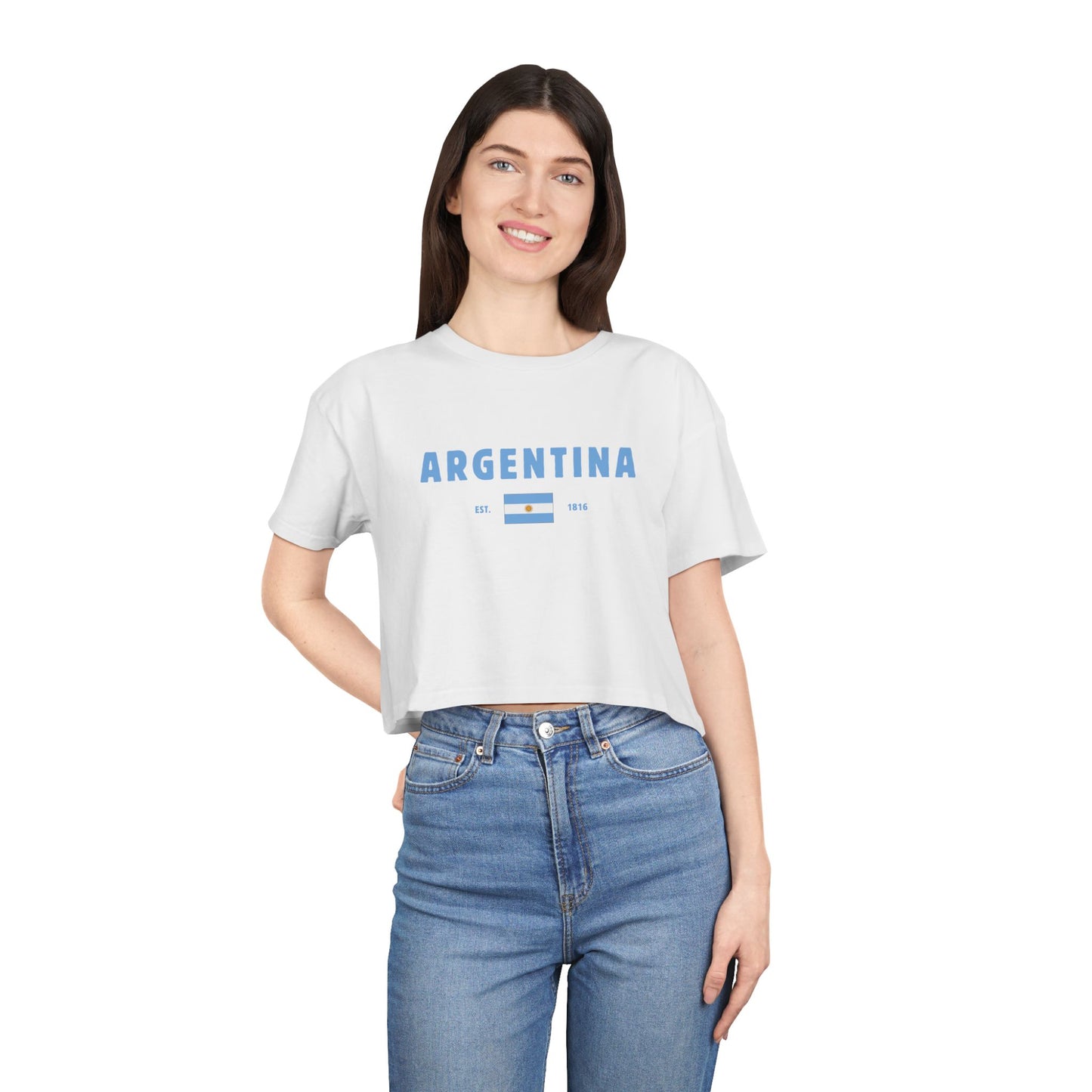 Argentina Heritage Cropped Tee