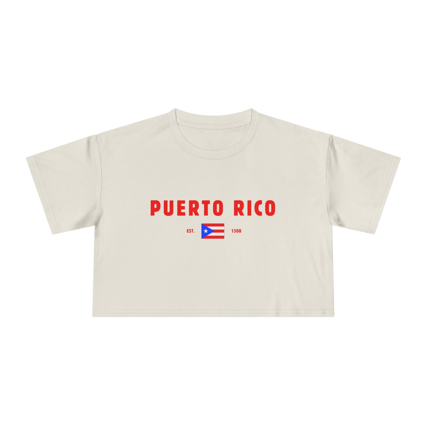 Puerto Rico Heritage Cropped Tee