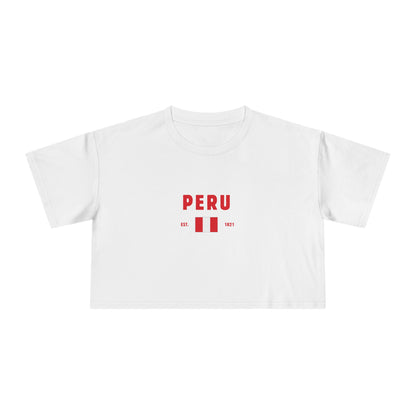 Peru Heritage Cropped Tee
